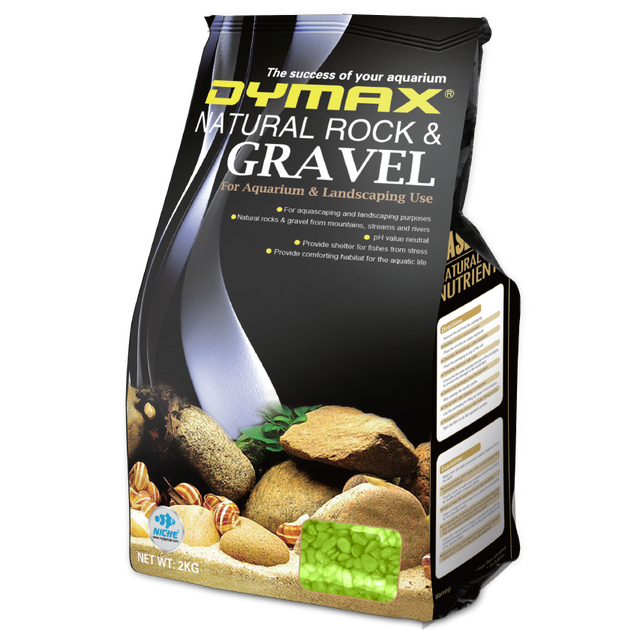 Dymax Colored Epoxy Gravel - Lime Green for Aquarium, Terrarium & DIY Crafts - Safe for Fish & Reptiles