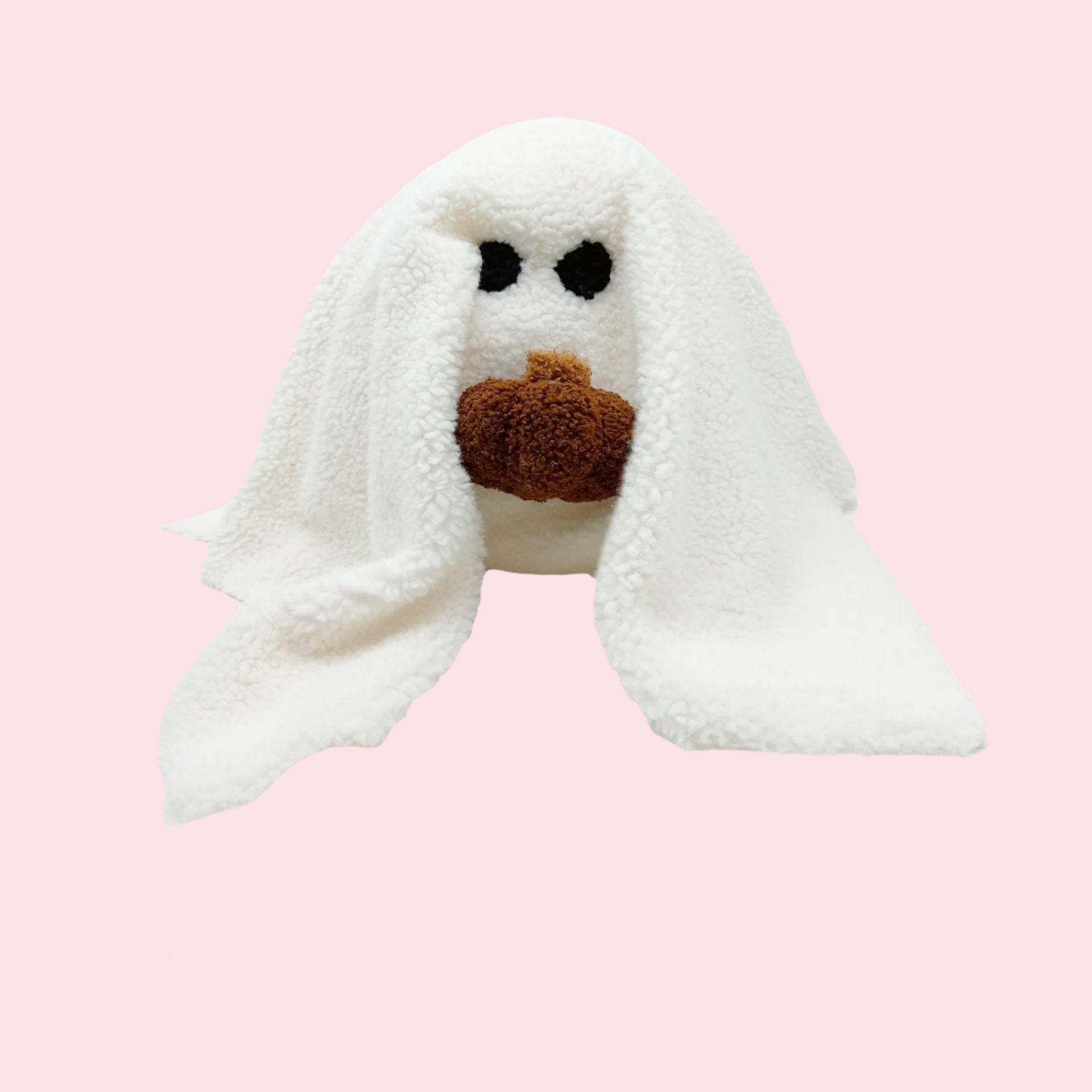 Cuddle Boo Ghost Plush Toy - Soft & Huggable Halloween Stuffed Animal for Kids & Adults | Perfect for Decor, Gifts & Cuddling