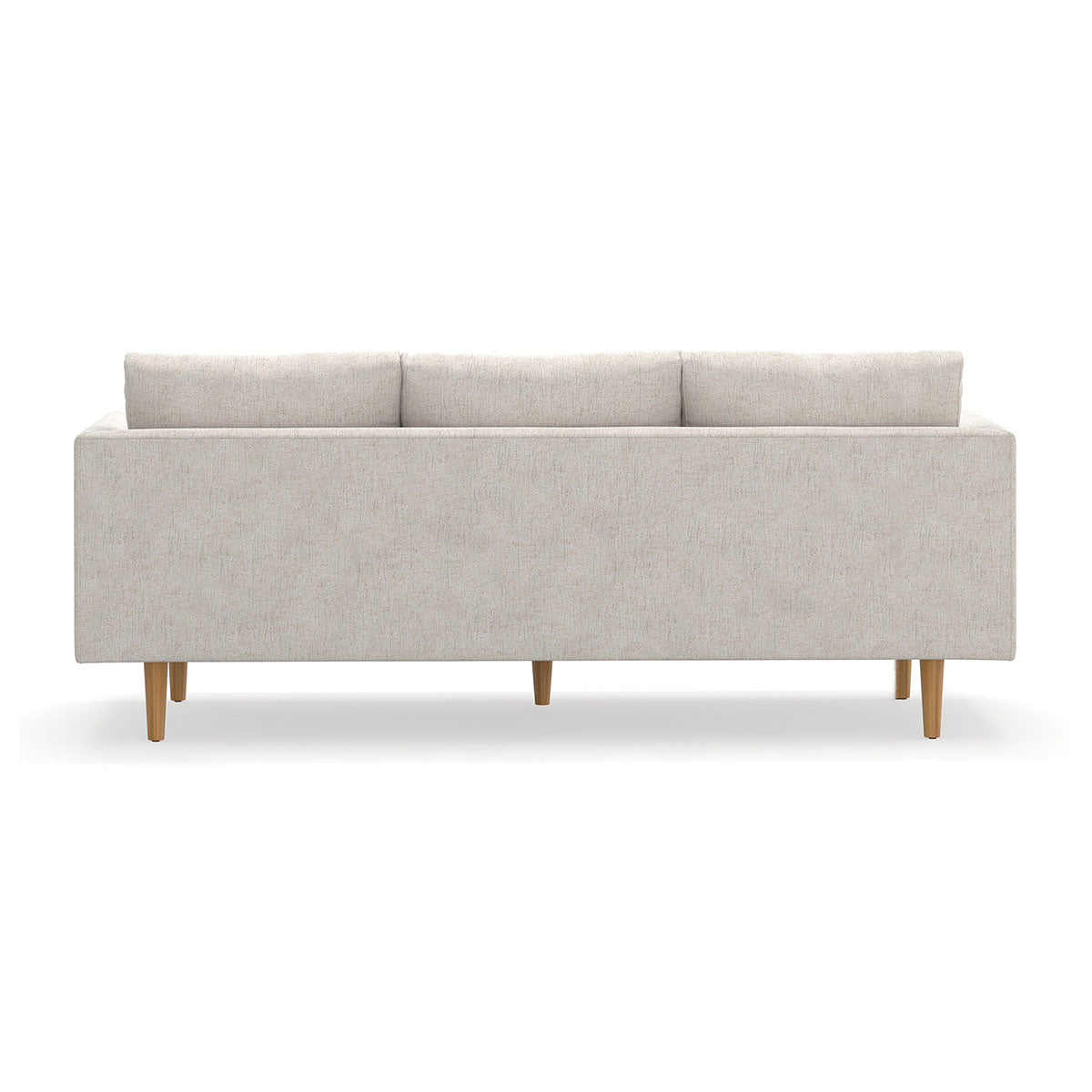 Jaspa Linen 3-Seater Sofa - Modern Living Room Furniture for Small Spaces | Comfortable Couch for Apartments, Condos & Cozy Homes