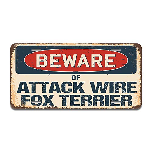 Beware of Attack Wire Fox Terrier