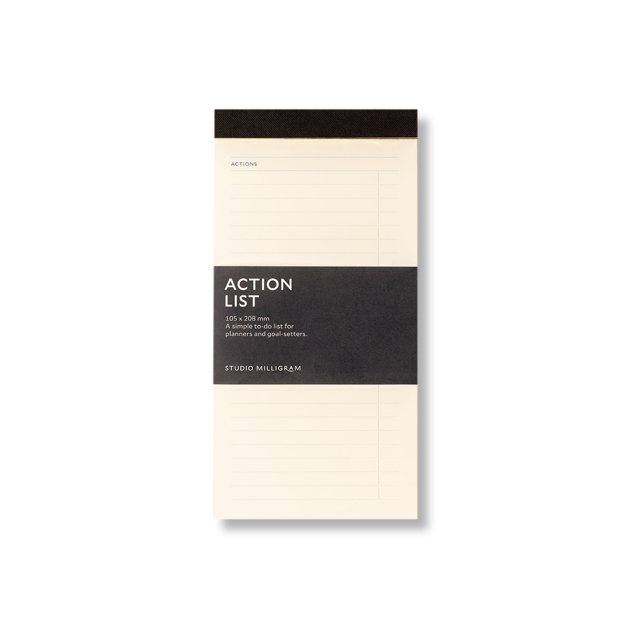 Action List Desk Pad - Daily Planner & Productivity Organizer for Office, Home, or School - Perfect for To-Do Lists, Goals & Task Management