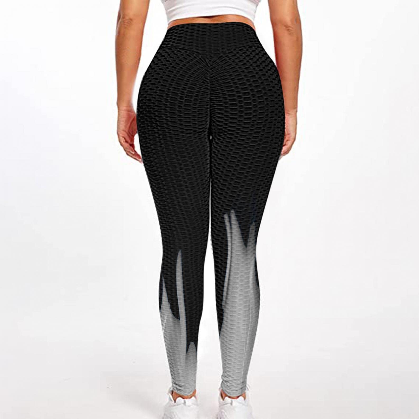 High Waisted Tummy Control Leggings for Women - Seamless Yoga Workout Pants for Gym & Lounge