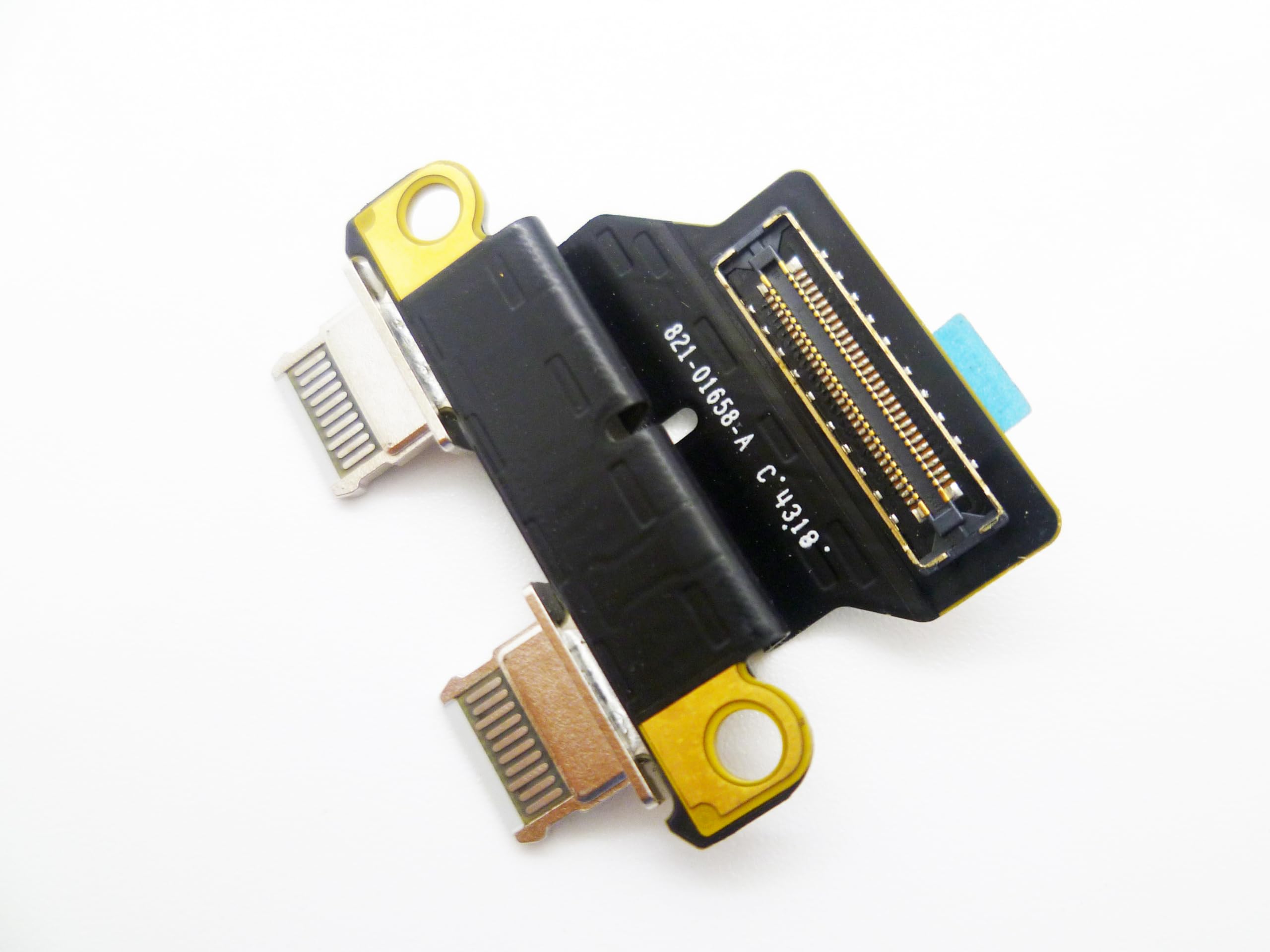 LeHang DC Power Jack Board 821-01658-A 820-01161-A Replacement Flex Cable Module Compatible with MacBook Air 13