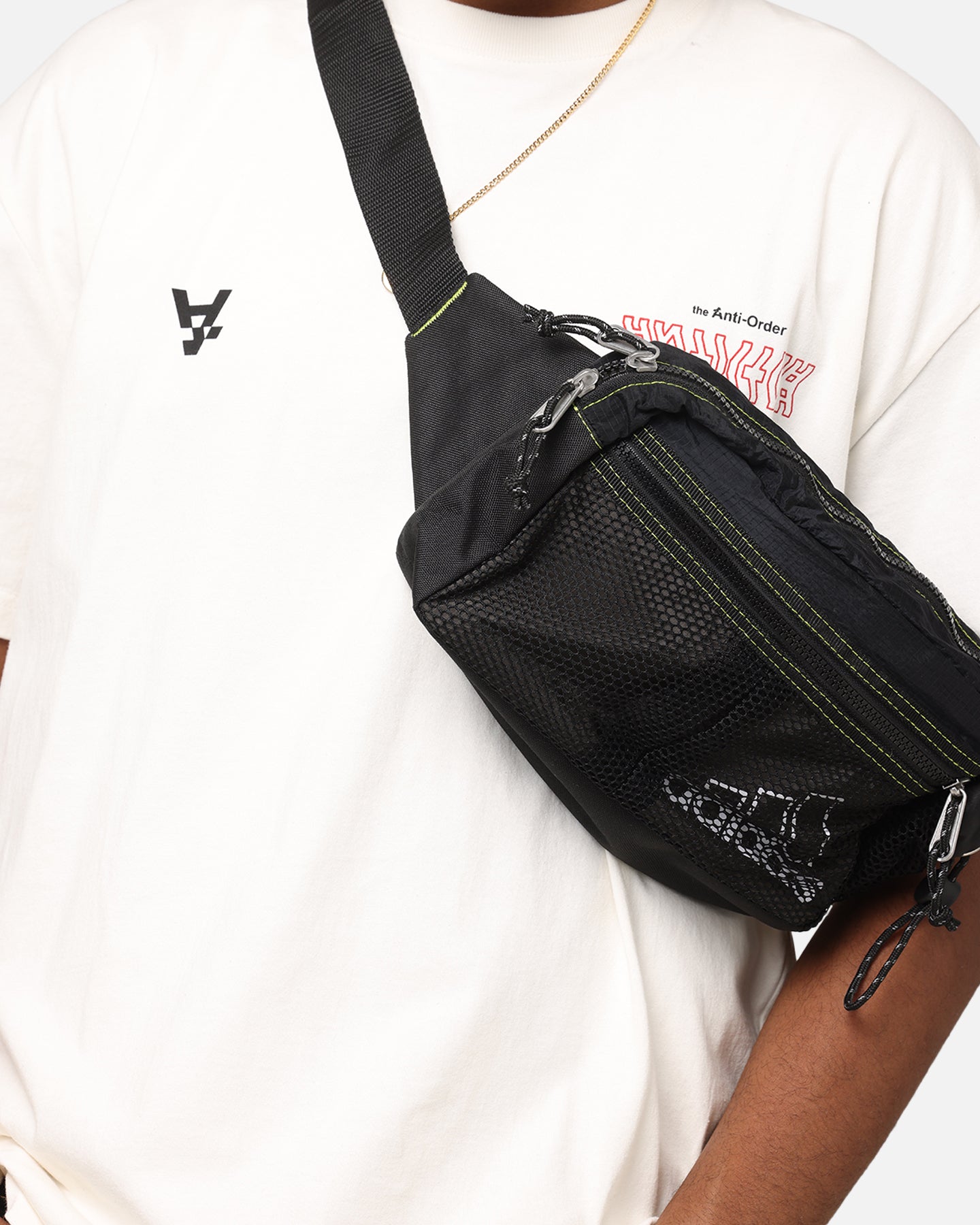 Adidas Waist Bag for Men & Women - Black Crossbody Fanny Pack - Perfect for Running, Travel, and Everyday Use