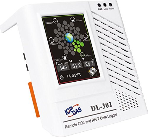 DL-302 Smart Air Quality Monitor - CO2, Temperature & Humidity Data Logger with 2.8