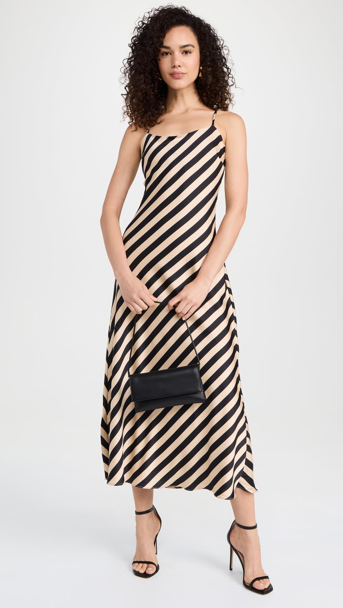 Endless Rose Striped Maxi Slip Dress for Women - Flowy Summer Beach Dress, Boho Chic Vacation Outfit, Perfect for Date Night & Tropical Getaways