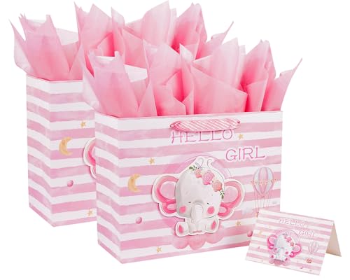 2PCS 3D Elephant