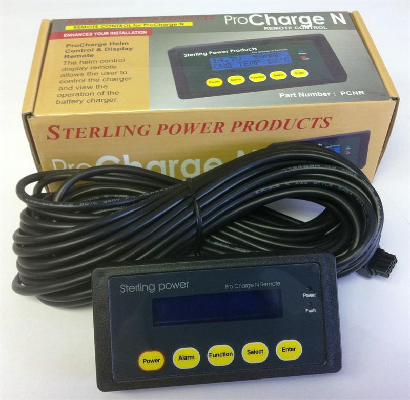 Sterling Power Alternator to Battery Charger Remote Control - Compatible with Select Models | Perfect for Marine, RV, and Off-Grid Power Systems