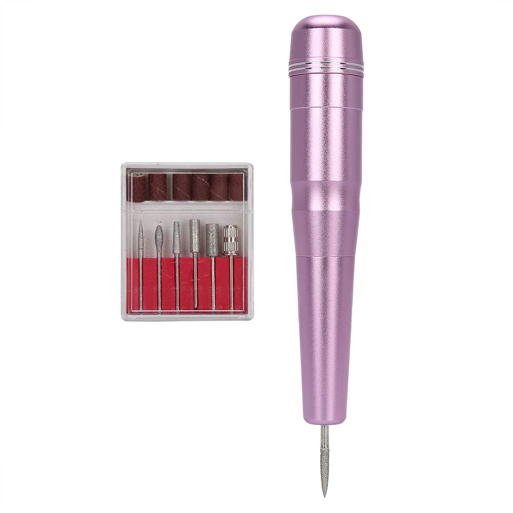 Professional Electric Nail Drill Machine 20000RPM - USB Rechargeable Aluminum Alloy Nail File for Home & Salon Use - Perfect for Nail Polishing, Shaping & Grinding - Ideal for Manicures, Pedicures & Nail Art