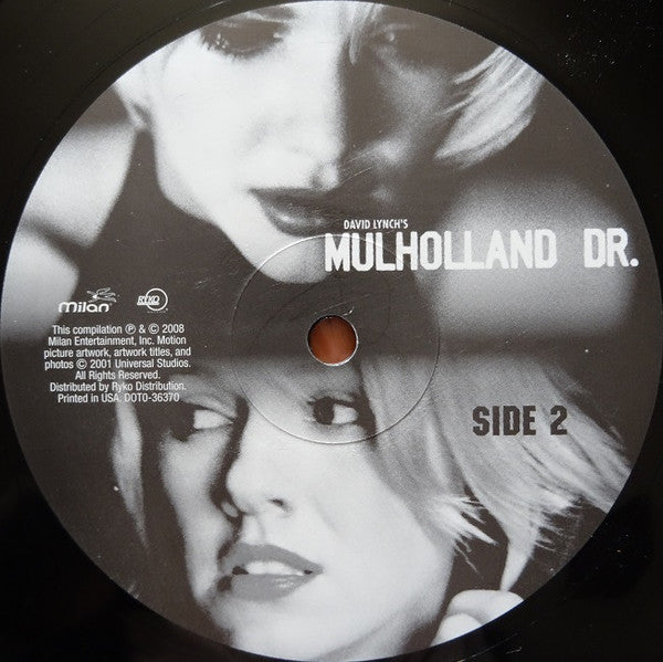 Angelo Badalamenti & David Lynch - Mulholland Dr. Motion Picture Soundtrack (2xLP Vinyl Record Album, Compilation, Reissue, Near Mint Condition) - Perfect for Jazz Enthusiasts and Film Music Collectors