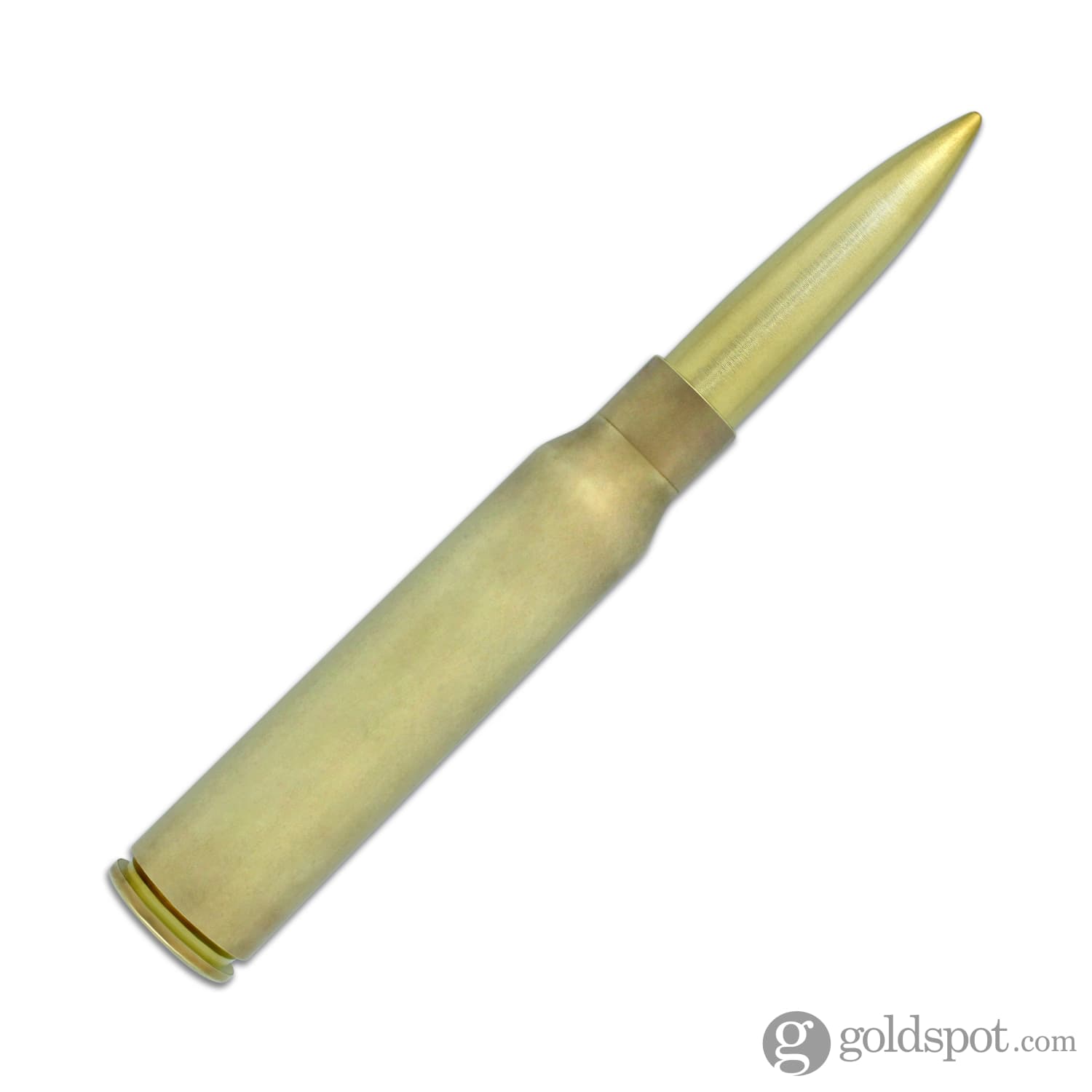 Fisher Space 338 Genuine Brass Ballpoint Pen - Vintage Style Writing Instrument for Office, Journaling & Gift Giving