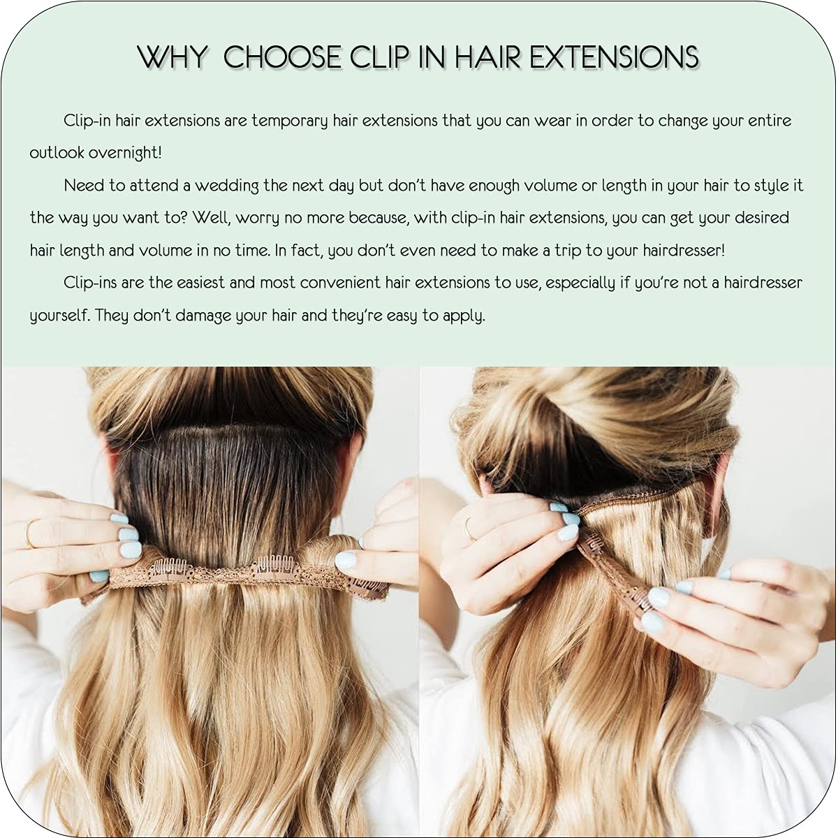 VINBAO 22 Inch 6pcs Clip-in Human Hair Extensions - #4/27/4 Balayage Double Weft Remy Hair - 120g Natural Straight Hair Extensions for Volume & Length - Perfect for Parties, Weddings & Daily Styling