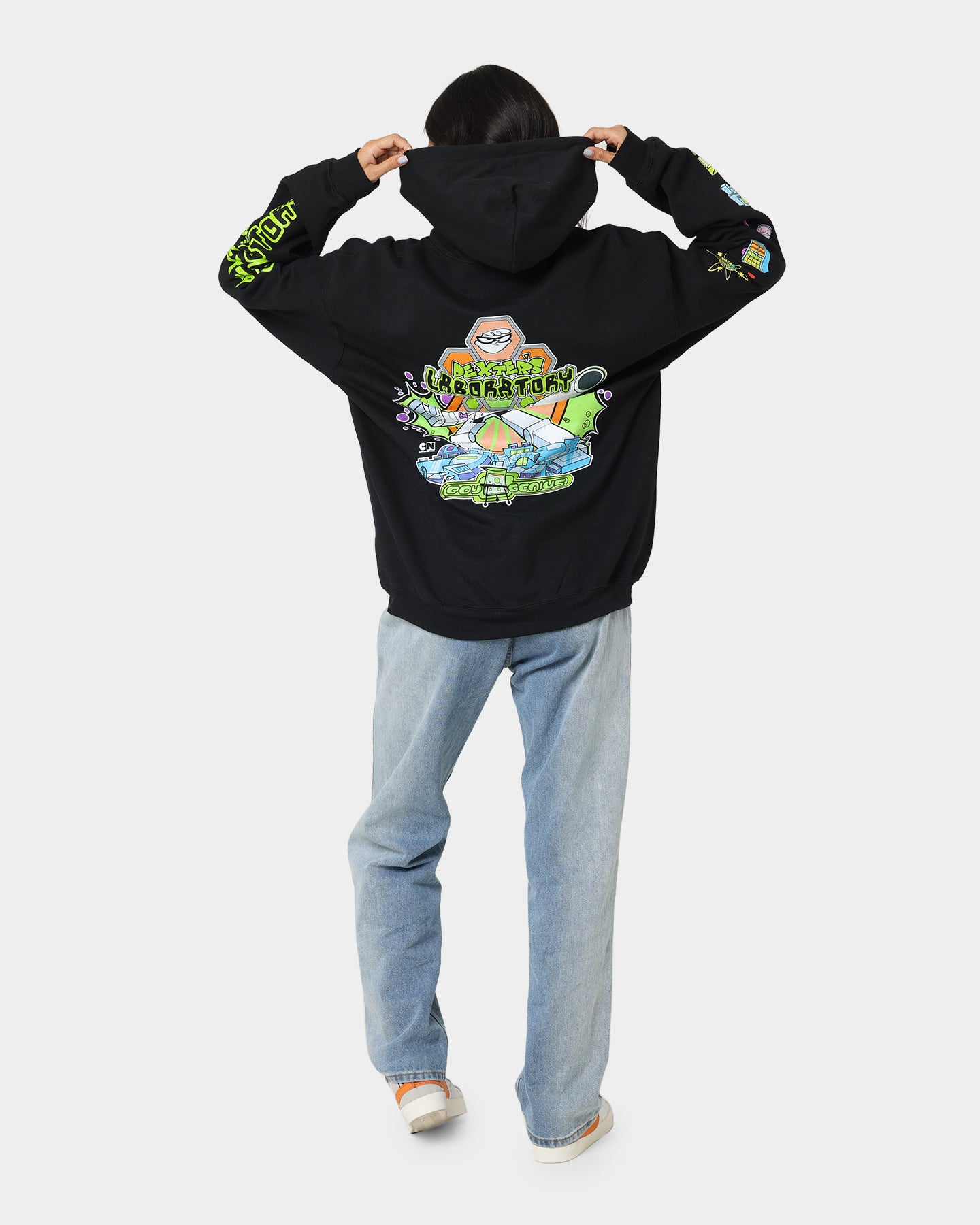 Vintage Dexter Hoodie for Men & Women - Soft Cotton Thrift Style Pullover Sweatshirt - Perfect for Casual Wear, Street Style & Layering