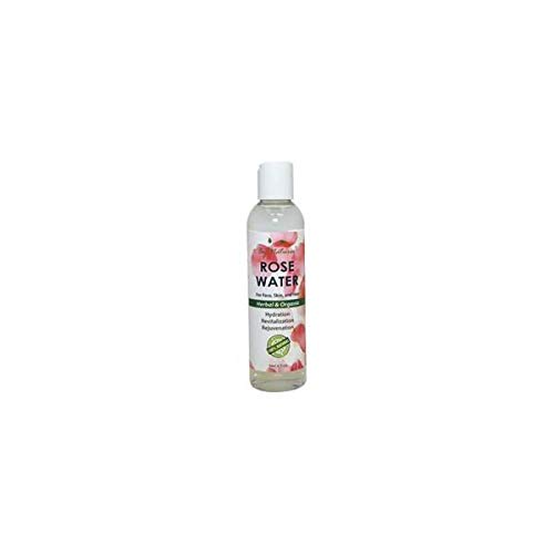 Organic Rose Water Facial Toner - 6oz for Hydrating & Soothing Skin | Perfect for DIY Beauty, Makeup Setting & Aromatherapy