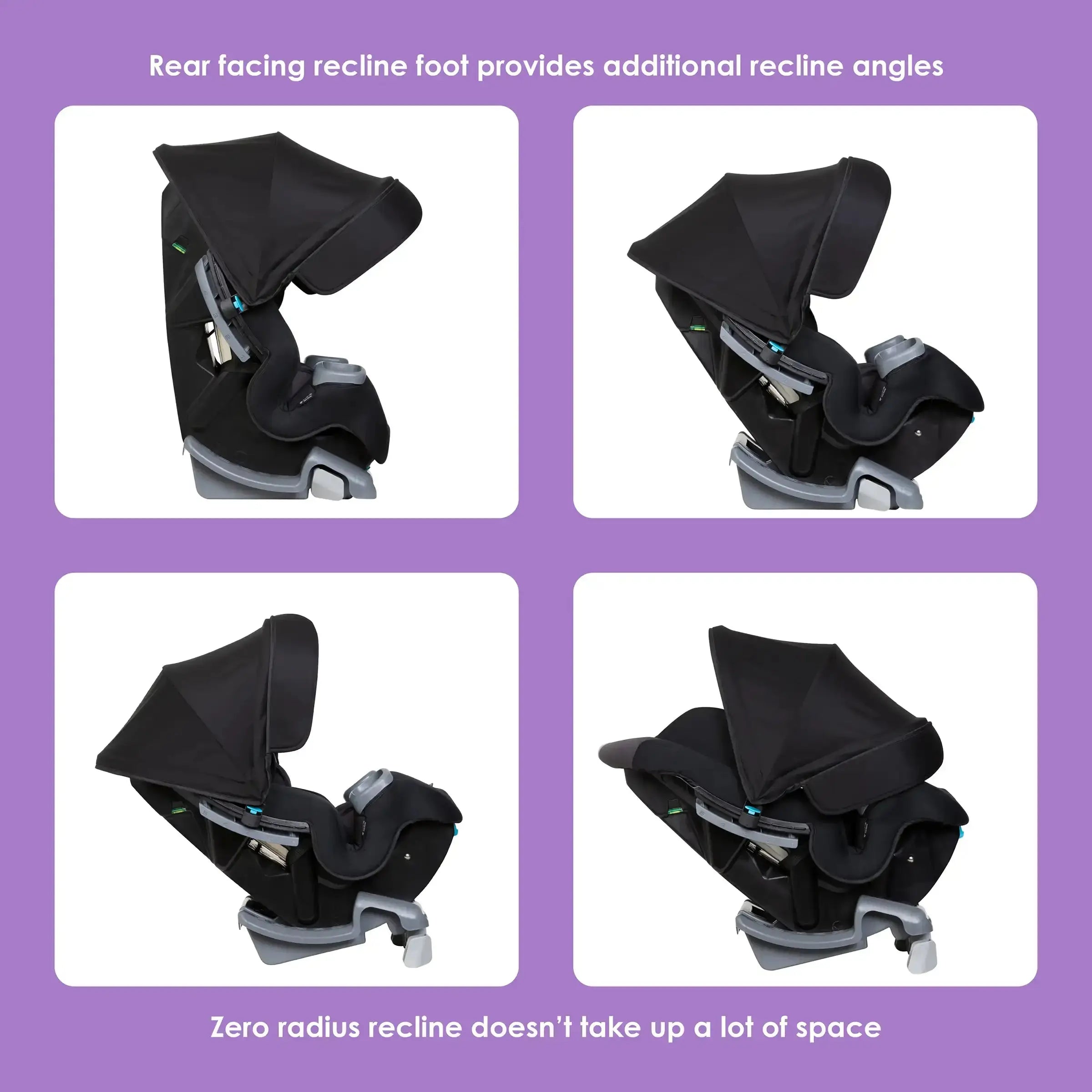 Cover Me™ 4-in-1 Convertible Car Seat for Infants to Toddlers - Safe & Comfortable Baby Car Seat with 5-Point Harness - Perfect for Travel, Road Trips & Everyday Use