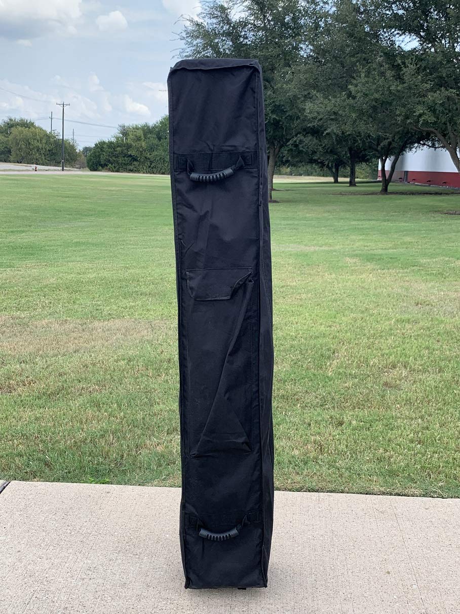 10'x10' DELTA Pop Up Party Tent - Commercial Instant Canopy for Weddings, Events & Outdoor Gatherings - Includes Wheel Bag & 4 Weight Bags (Navy Blue) - Perfect for Backyard Parties, Festivals & Camping