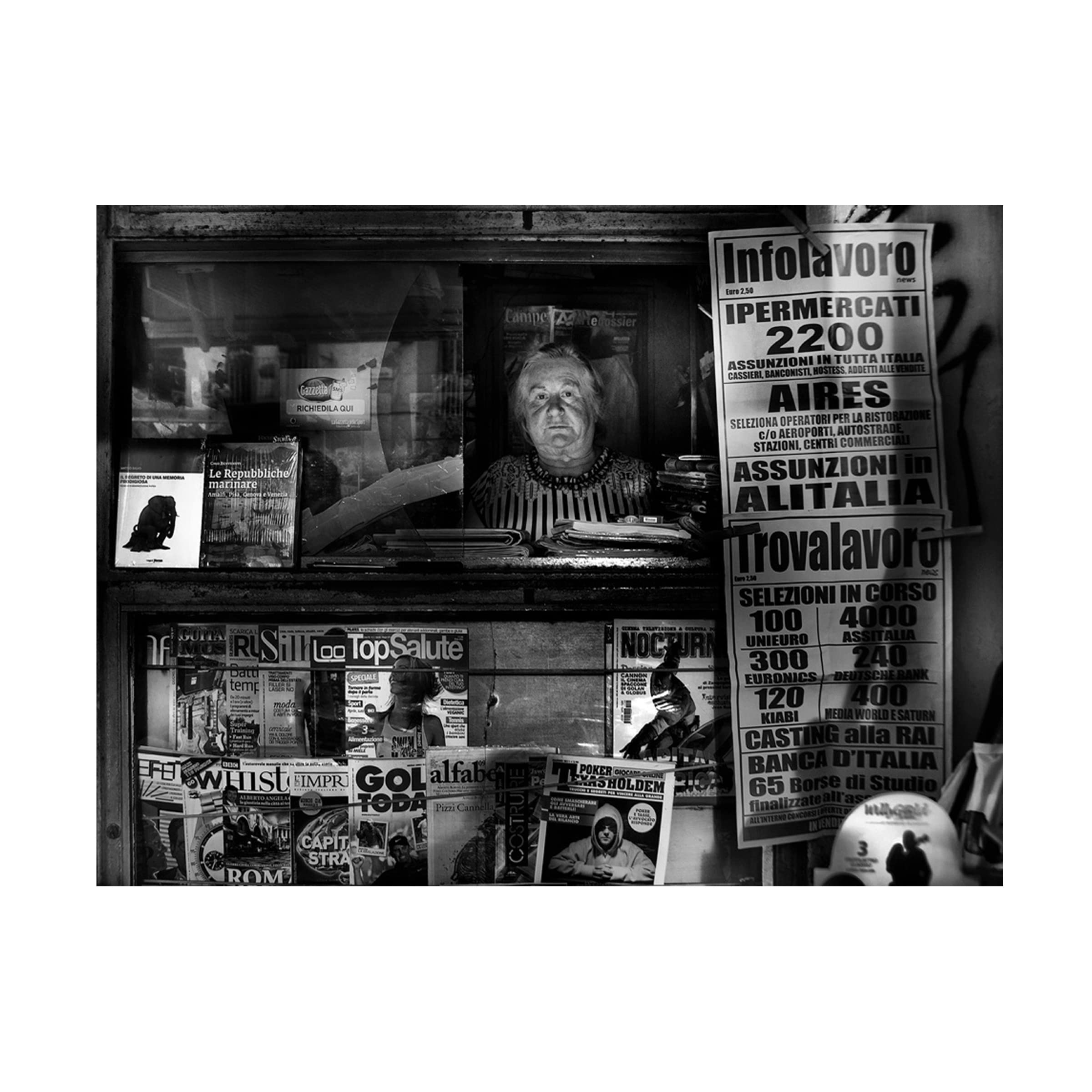 Trademark Fine Art 'Mrs Maria' Canvas Wall Art by Antonio Grambone - Elegant Home Decor for Living Room, Bedroom & Office