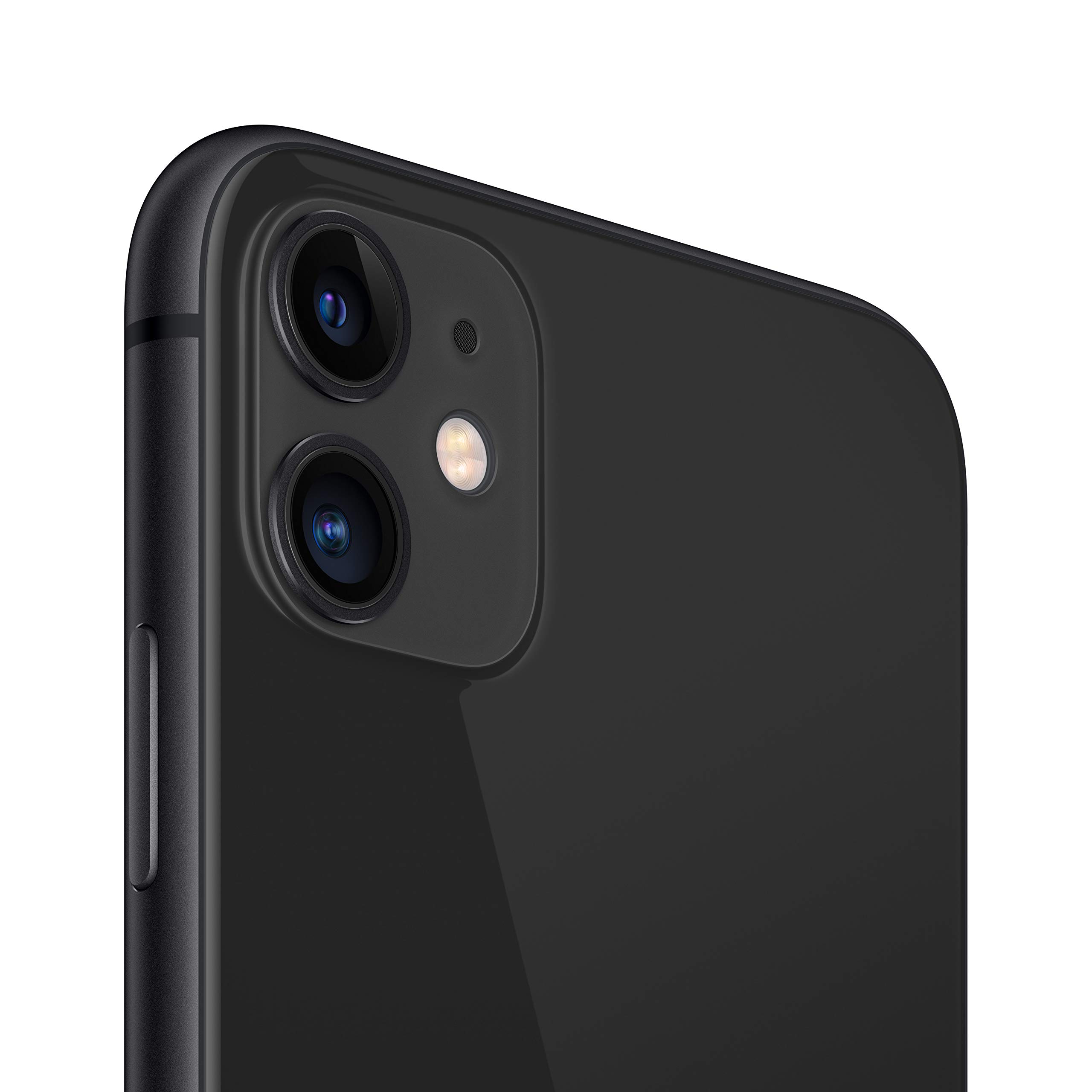 Apple iPhone 11 128GB - Unlocked Smartphone (Black) with Cricket Wireless Plan - Perfect for Streaming, Gaming & Social Media