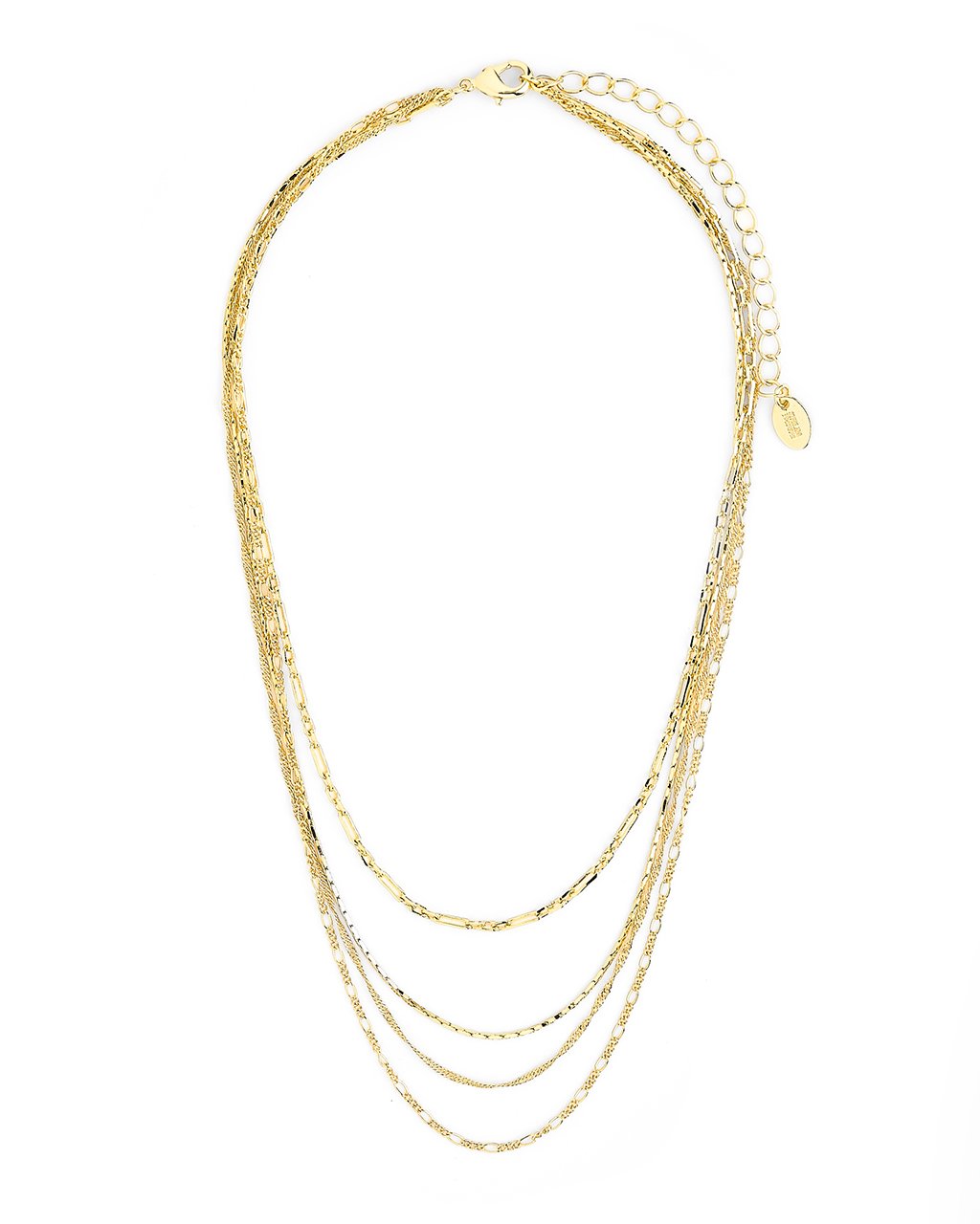 Elegant Multi Chain Layered Necklace for Women - Trendy Gold & Silver Layered Necklace Jewelry - Perfect for Daily Wear, Parties & Special Occasions
