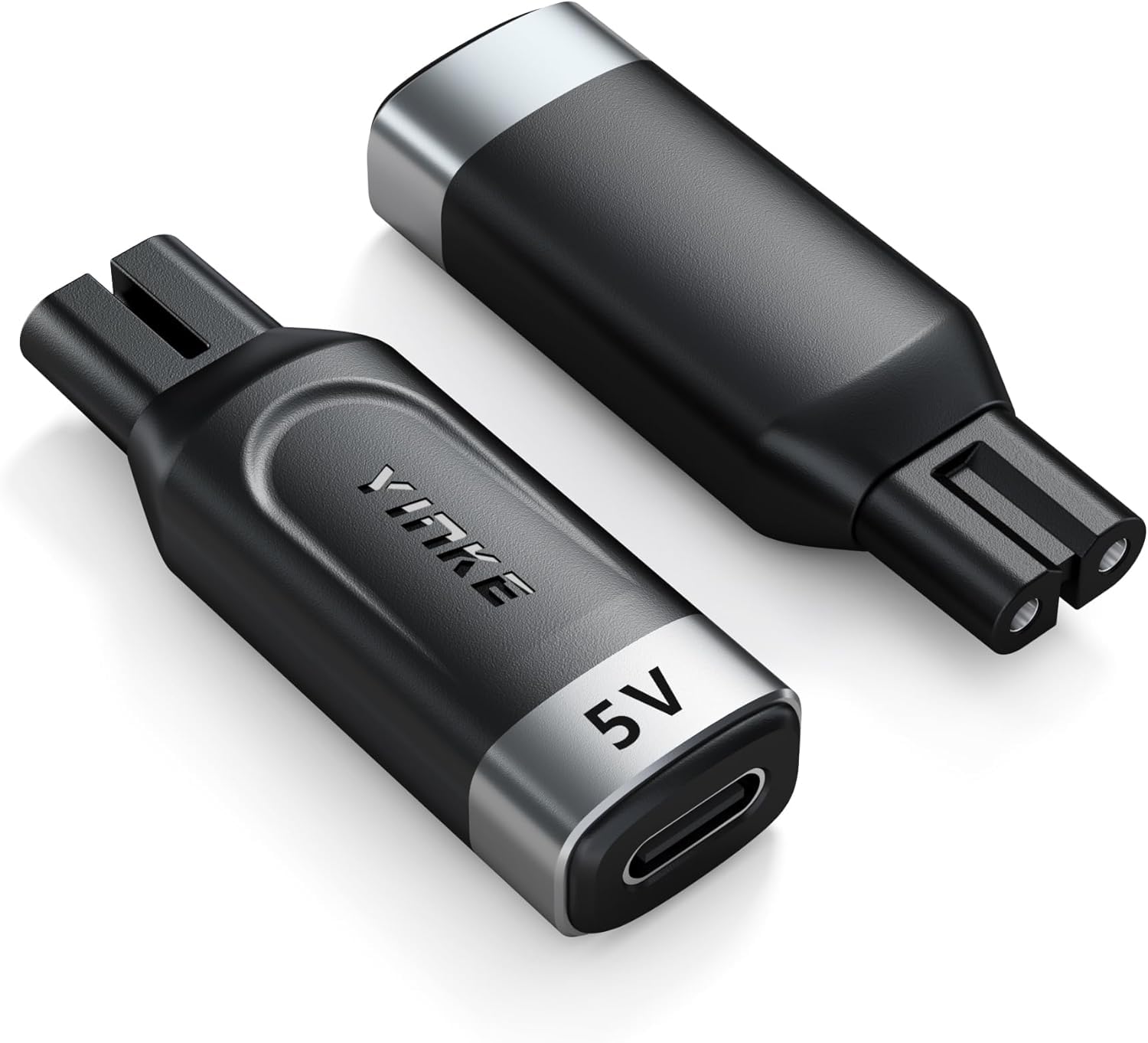 5V USB-C to Type-C Shaver Charger Adapter for Philips Norelco OneBlade Models QP2724/QP2834/QP4530/MG5910/MG7910/MG9510/QP1924/QP1324 - Compact Charging Converter Without Power Cord (1PC) - Perfect for Travel & Home Use