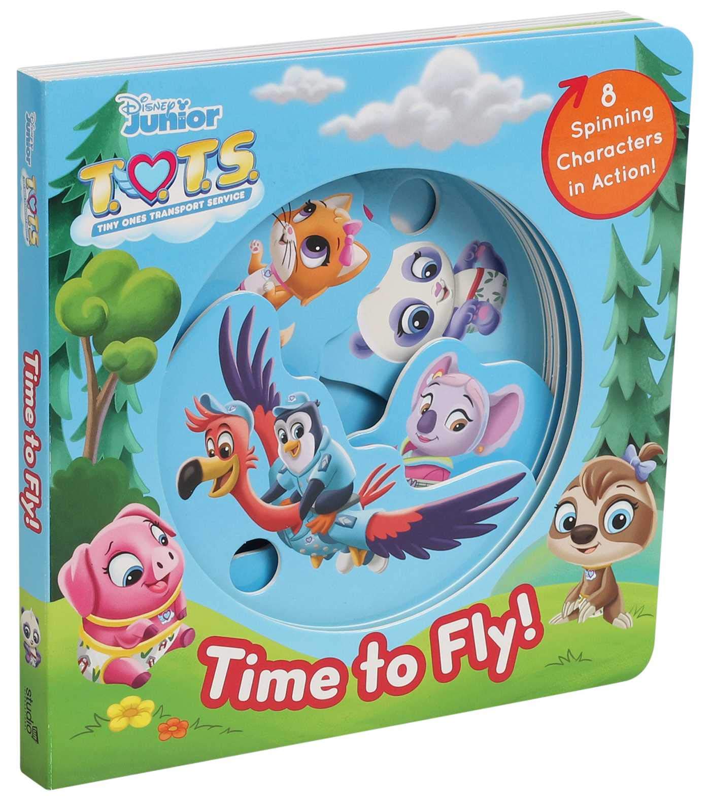 Disney Junior T.O.T.S. Time to Fly! Spin Arounds Toy - Fun Interactive Flying Game for Kids, Perfect for Indoor Play & Birthday Gifts