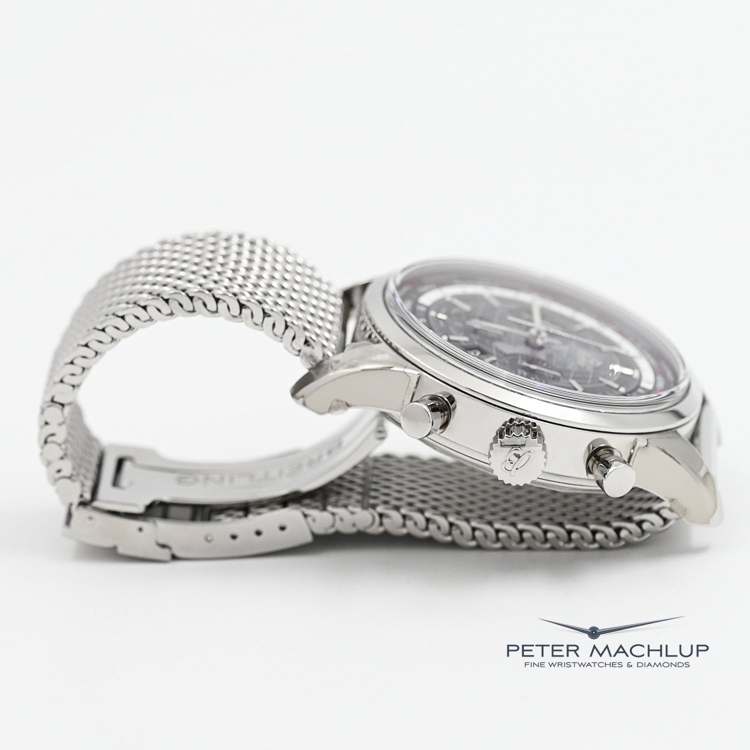 Breitling Transocean Unitime Chronograph Watch - Luxury Swiss Automatic Timepiece with World Time Function - Perfect for Business Travelers & Watch Collectors