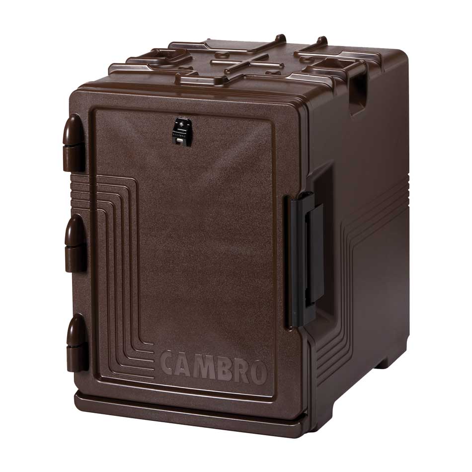 Cambro UPCS400131 S Series Ultra Pan Carrier - Heavy Duty Dark Brown Food Pan Holder for Commercial Kitchens, Restaurants & Catering Services