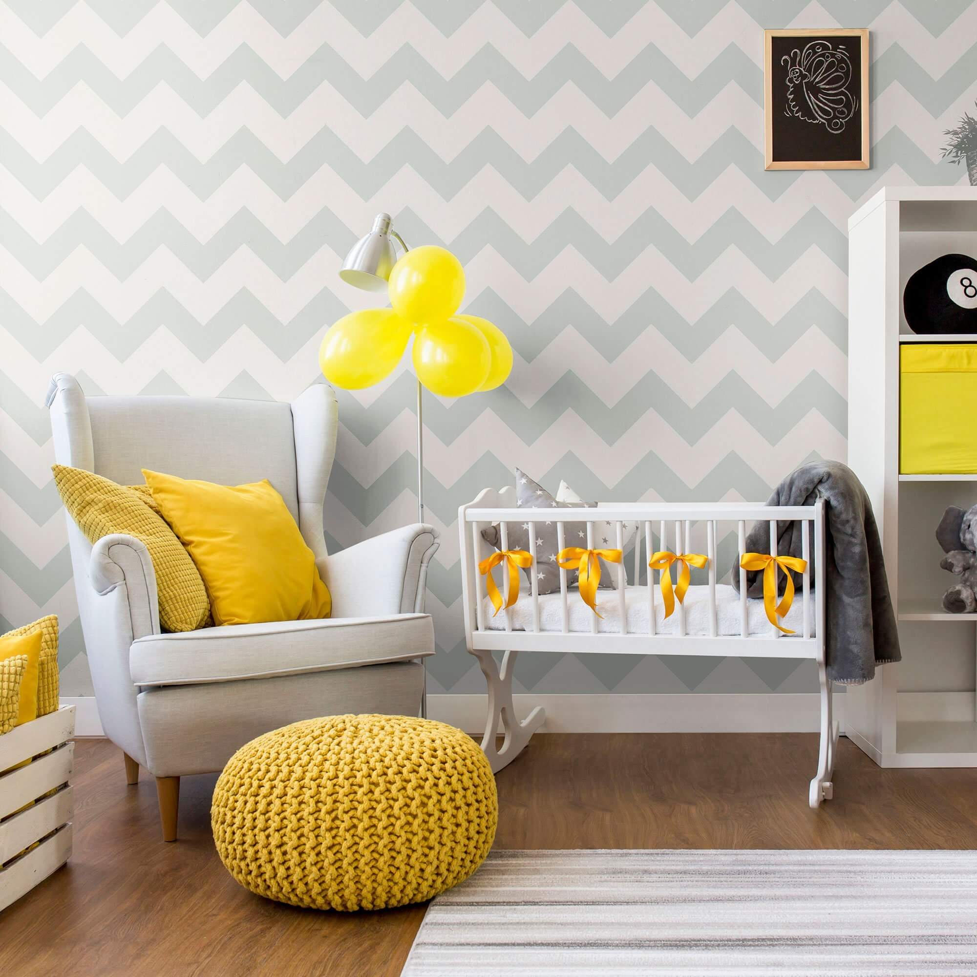 Beige and Tan Chevron Geometric Peel and Stick Removable Wallpaper 8151 - Self-Adhesive Decorative Wall Covering for Bedroom, Living Room, Office & Nursery Decor