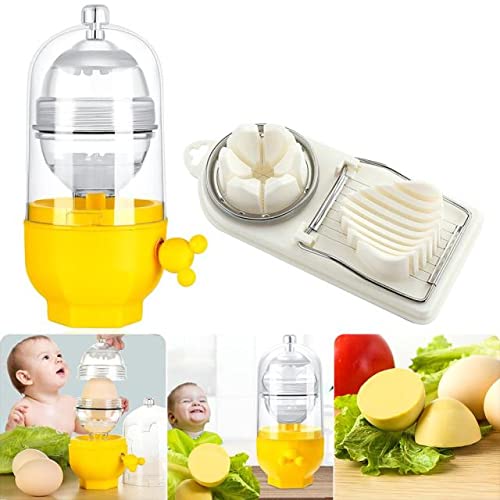 Aliazon Stainless Steel Egg Whisk - Hand Mixer for Baking, Cooking & Blending Eggs - Perfect for Kitchen, Cake Making & Breakfast Prep