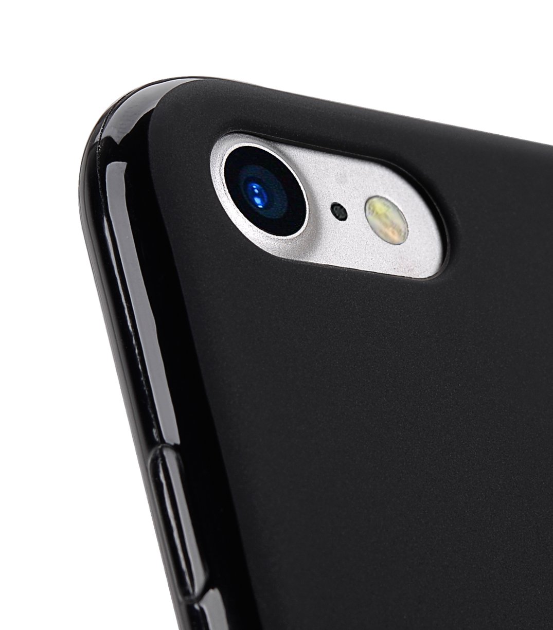 Premium Shockproof & Slim Black Matte Case for Apple iPhone 7 - Anti-Scratch Protective Phone Cover | Perfect for Everyday Use, Travel & Outdoor Activities