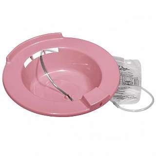Medical Action Industries Sitz Bath in Dusty Rose - Postpartum Care, Hemorrhoid Relief & Perineal Healing for Women & Men