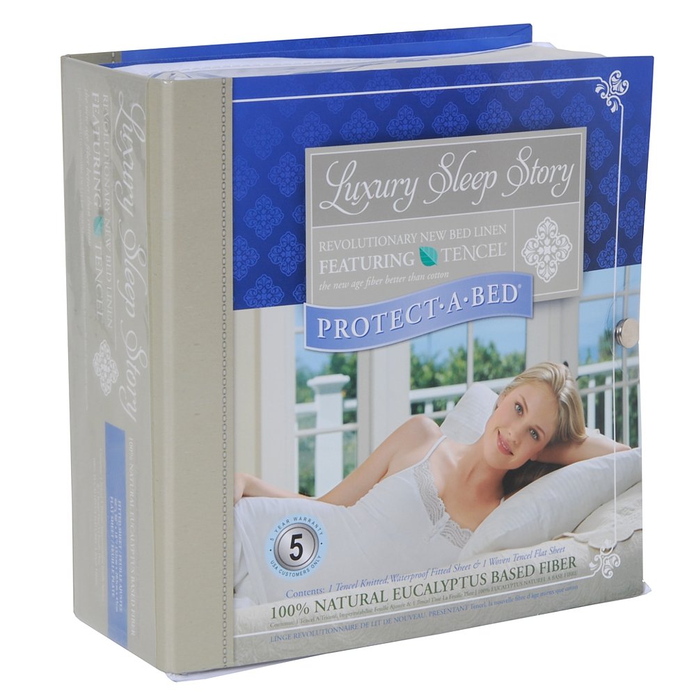 Protect-A-Bed Luxury Waterproof Mattress Protector - King Size | Premium Bedding for Allergy Relief & Comfort | Perfect for Hotels, Guest Rooms & Master Bedrooms