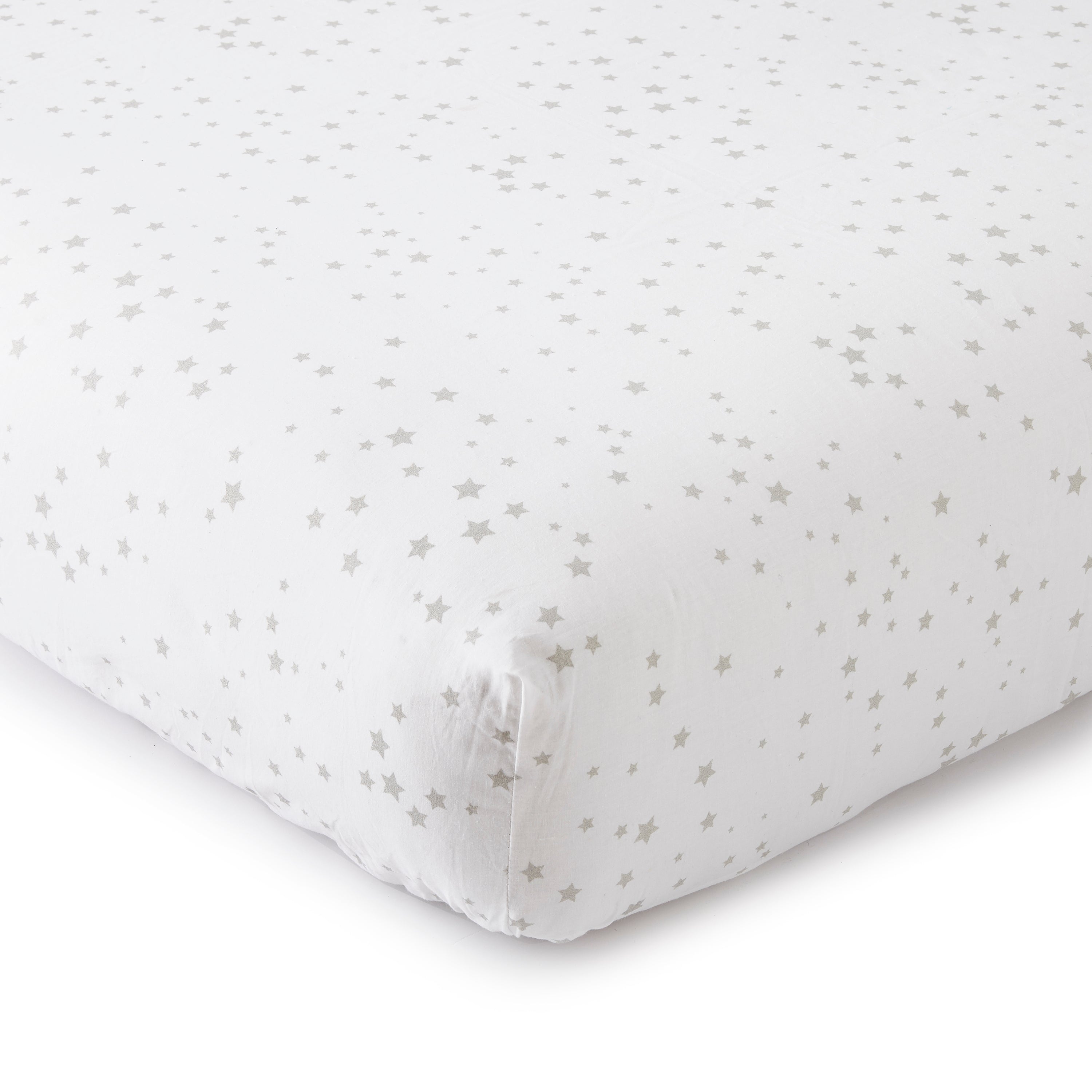 Skylar Star Soft Cotton Crib Fitted Sheet - Breathable Baby Crib Sheet for Boys & Girls - Perfect for Nursery, Daycare & Travel (Standard Crib Size)