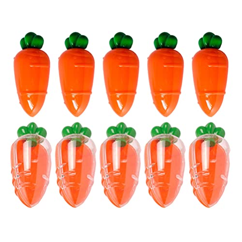 10Pcs Carrot-Shaped Candy Storage Boxes - Reusable Candy Containers for Easter, Halloween, and Party Favors | Perfect for Gift Packaging, Home Decor, and Candy Display