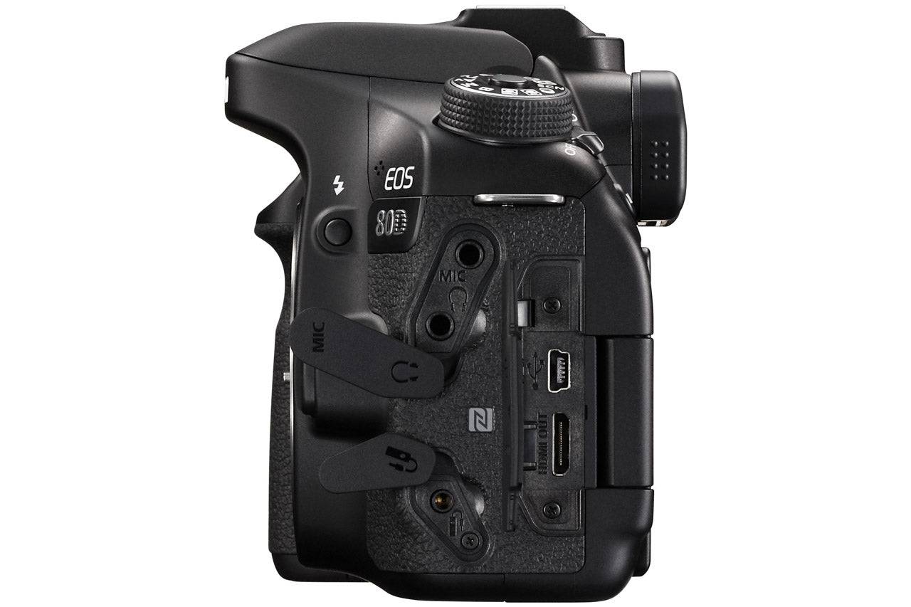 Canon EOS 80D DSLR Camera with 18-55mm Lens Kit - Professional Photography for Beginners, Vlogging & Travel - Includes EF-S 18-55mm f/3.5-5.6 IS STM Lens