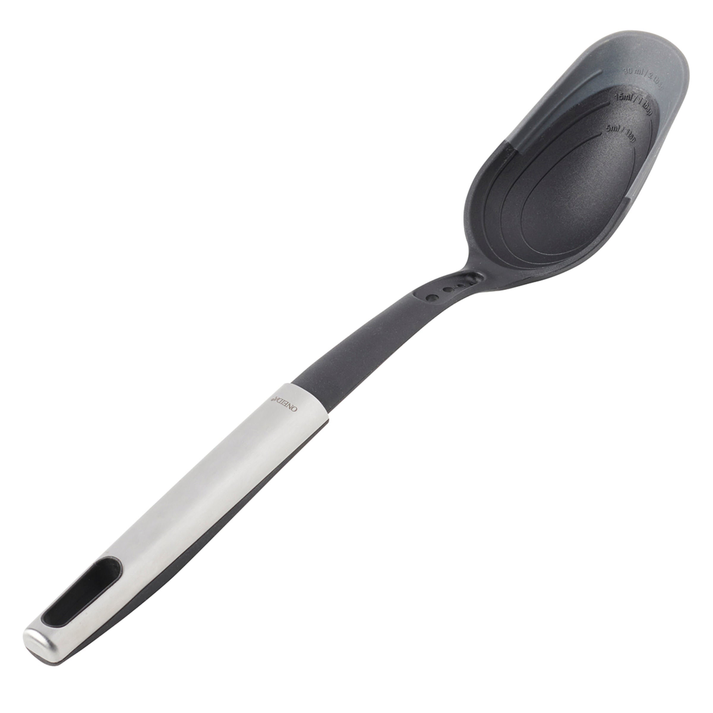 Premium Silicone Solid Serving Spoon - Durable Kitchen Utensil for Cooking, Baking & Serving - Perfect for Hot & Cold Dishes, Non-Slip Grip, Dishwasher Safe