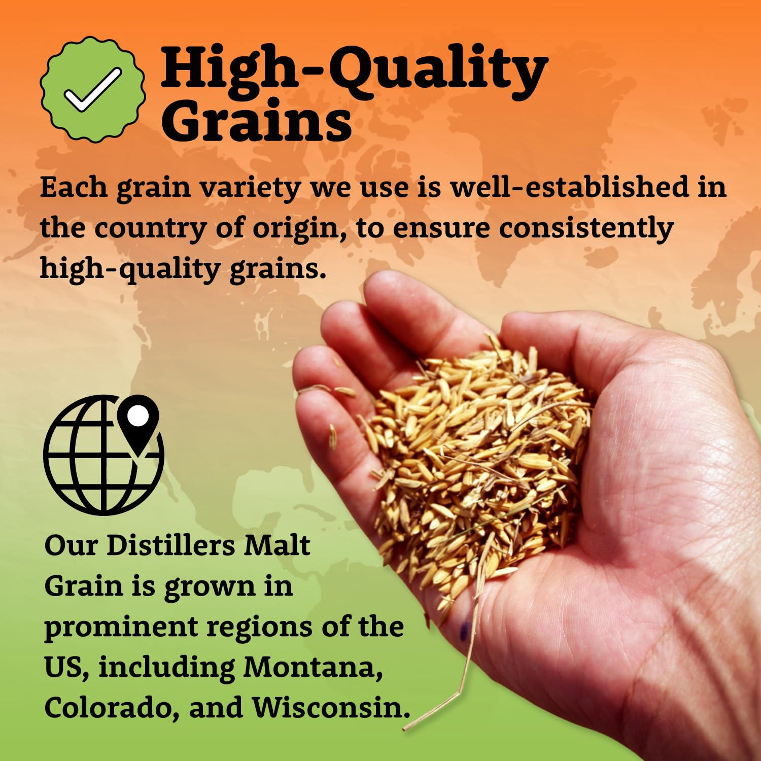 Premium 2-Row Malt Beer Making Grain for Homebrewing – Brew Delicious Beers, Pilsners & Ales | USA-Grown Crushed Grain (10lb/2.4L) | Perfect for Craft Brewing, Home Brew Kits & Beer Enthusiasts