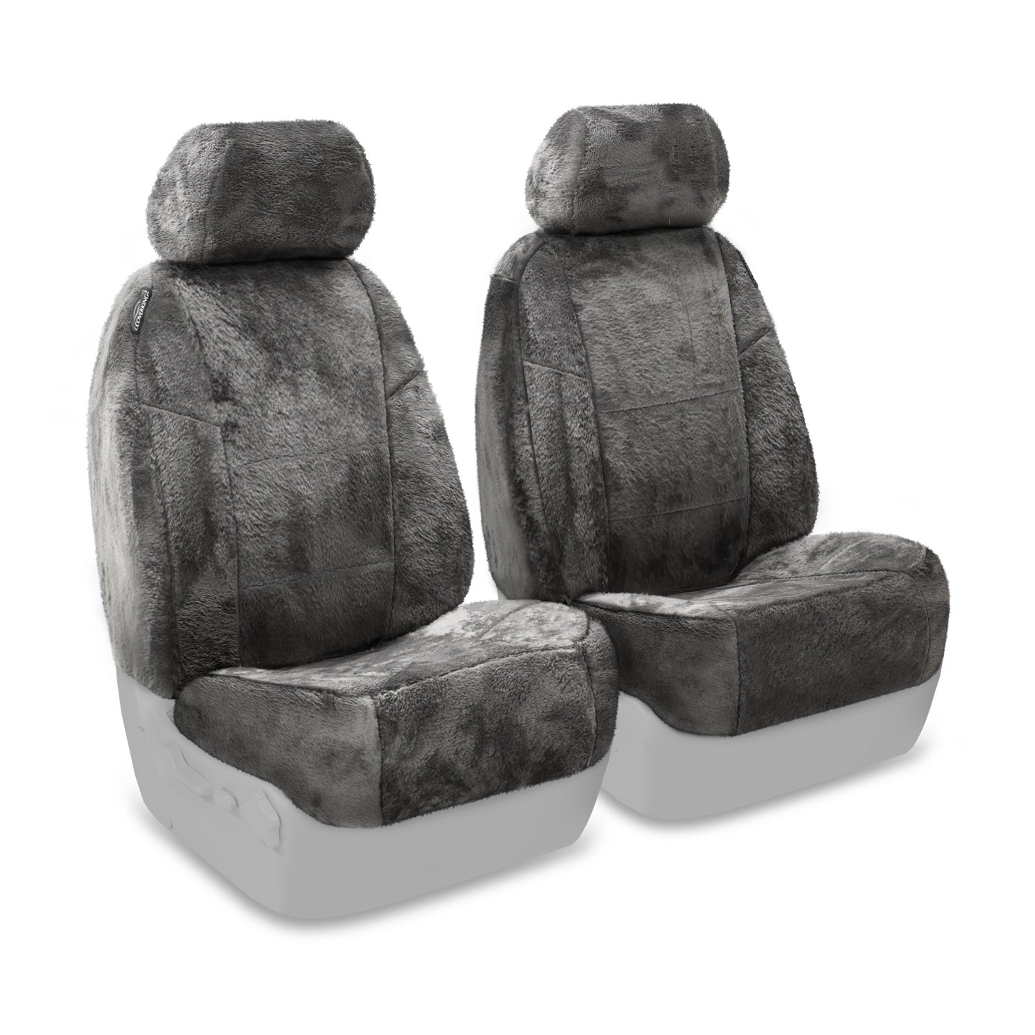 Coverking Custom Fit 50/50 Bucket Seat Cover for Kawasaki Teryx Models - Snuggle Plush Gray | Waterproof & Durable Protection for UTV, ATV & Off-Road Vehicles | Perfect for Hunting, Camping & Outdoor Adventures