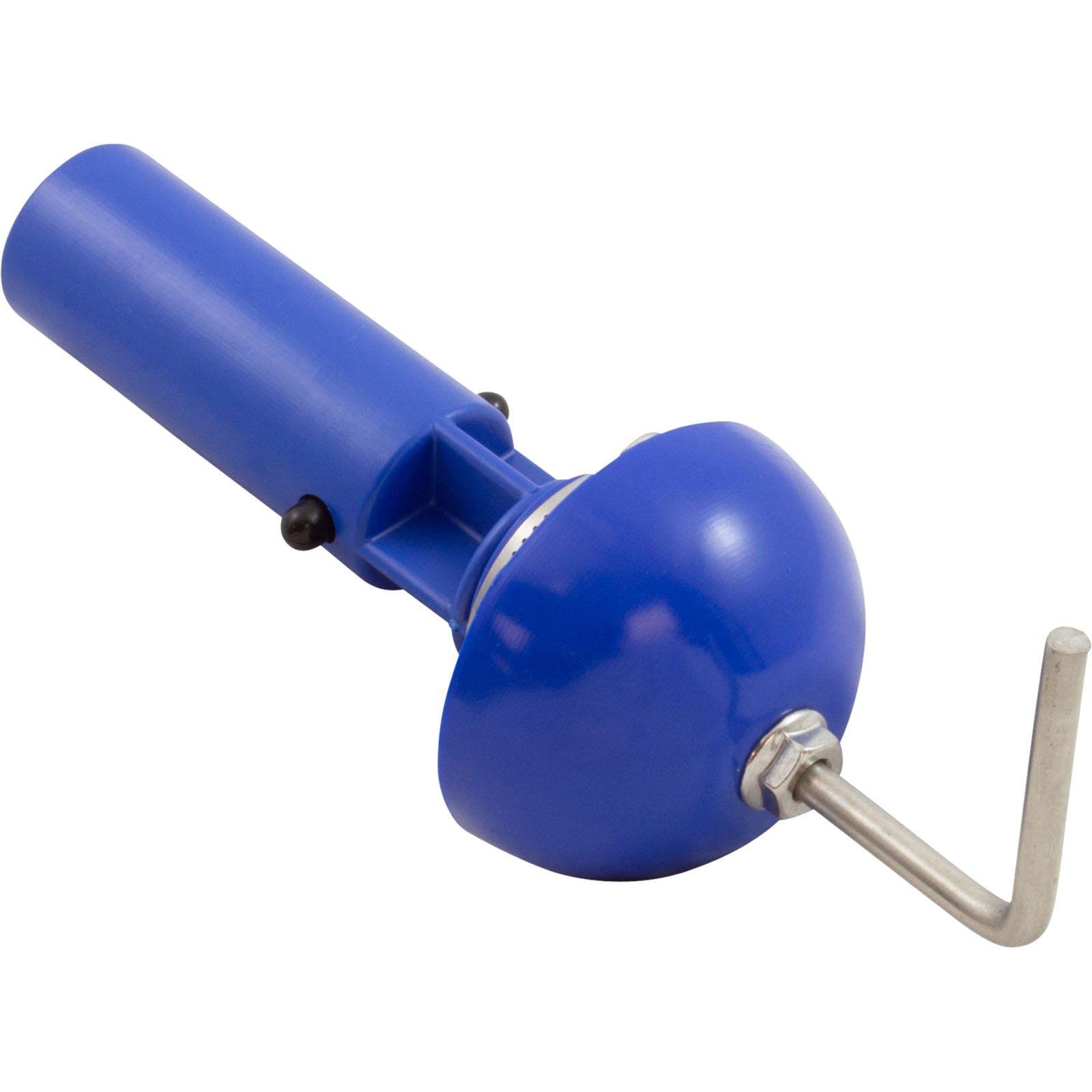 Pool Tool POOLTOOL 122 Main Drain Cover Test Hook - Heavy Duty Stainless Steel Pool Maintenance Tool for In-Ground Swimming Pools - Perfect for Drain Cover Safety Testing and Cleaning