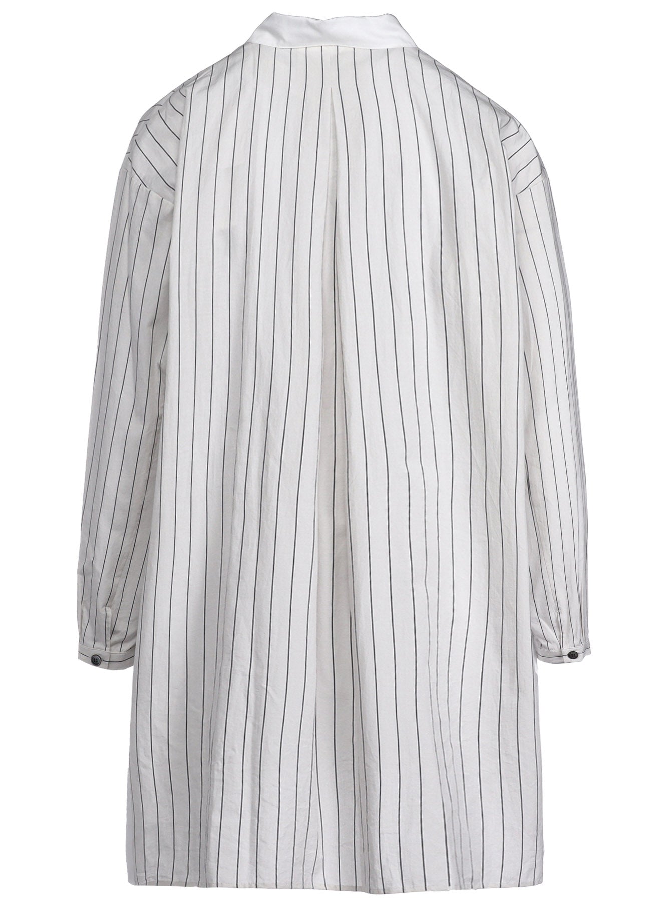 Premium Cotton Satin Stripe Long Sleeve Shirt for Women - Soft & Comfortable Button Down Blouse - Perfect for Office, Casual Wear & Layering