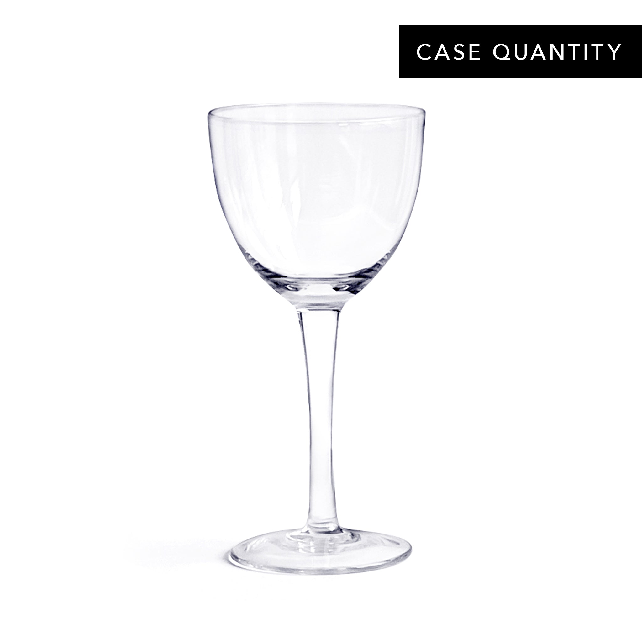Premium NICK AND NORA Glass Set - 5oz (150ml) Cocktail Glasses, Case of 24 - Perfect for Home Bars, Restaurants, and Party Drinkware