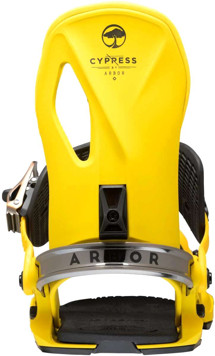 Arbor Cypress Snowboard Bindings 2023 - Premium Snowboard Bindings for All-Mountain Riding | Perfect for Freestyle, Powder & Park Performance