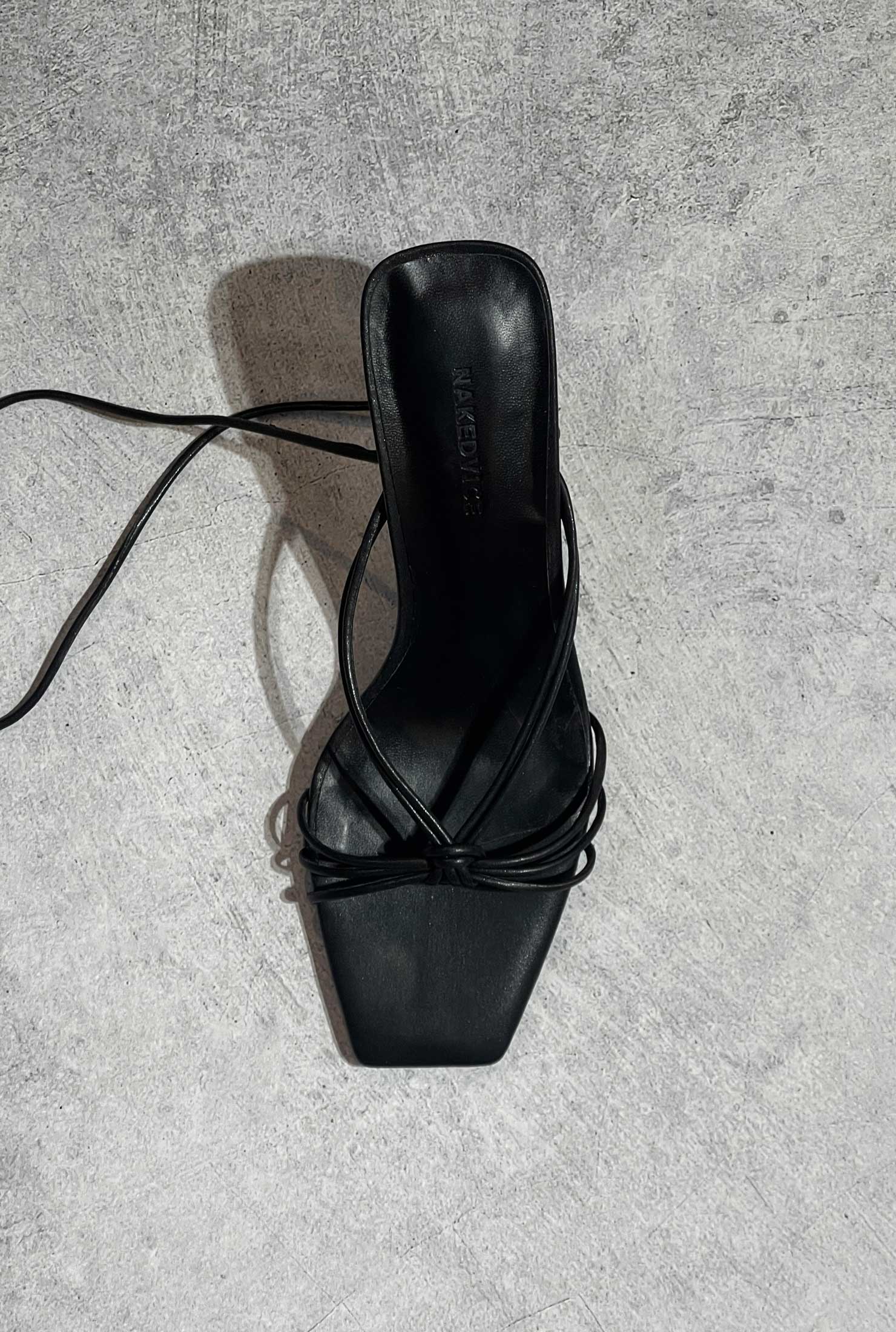 NAYA Black High Heels for Women - Elegant Stiletto Pumps for Party, Wedding & Evening Wear - Comfortable Dress Shoes for Work & Special Occasions