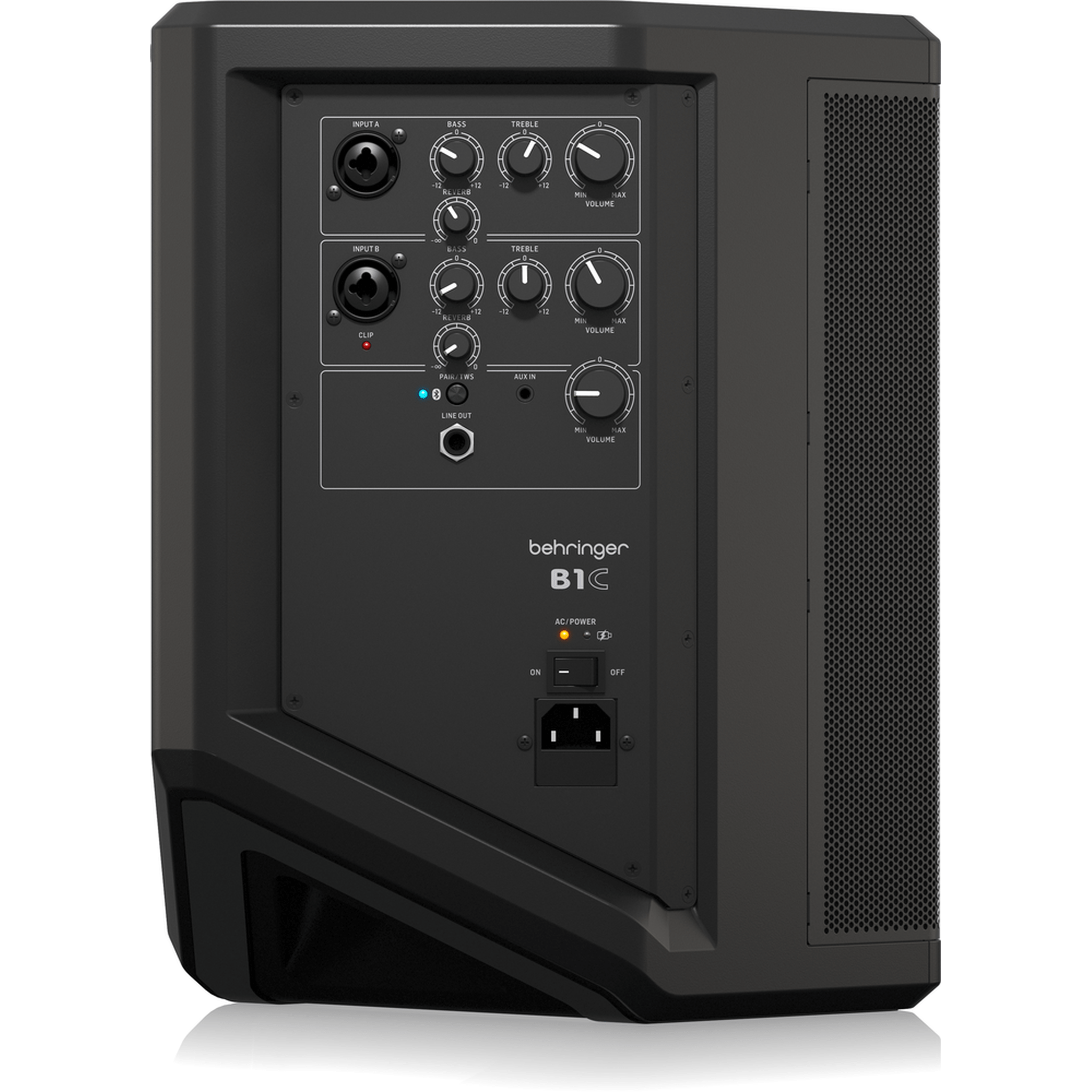 Behringer B1C 200W Portable All-in-One PA Speaker System - Perfect for Live Performances, DJ Gigs, Outdoor Events & Home Karaoke