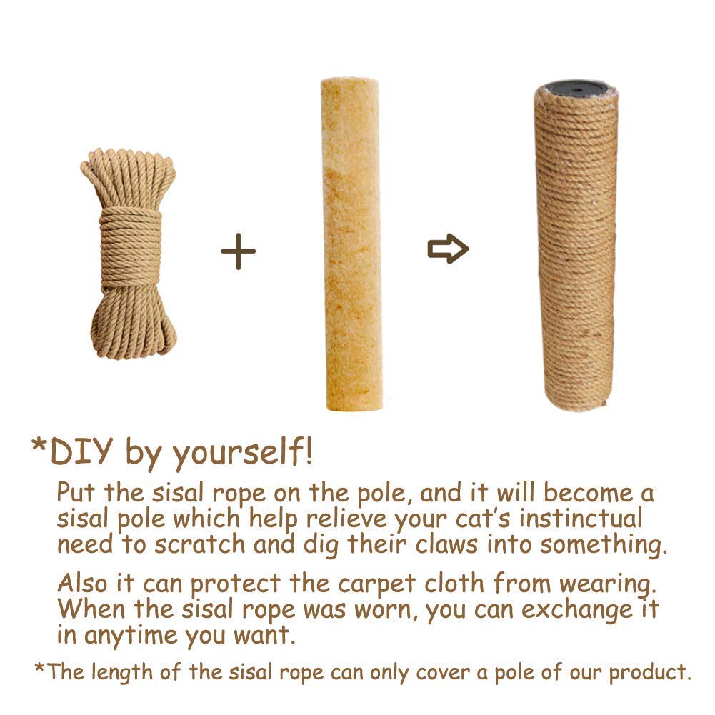 Premium Cat Climbing Tree Tower with Scratching Posts - Multi-Level Cat Climber Furniture for Large Cats - Indoor Play Structure for Kittens & Adult Cats (Perfect for Small Apartments & Pet-Friendly Homes)