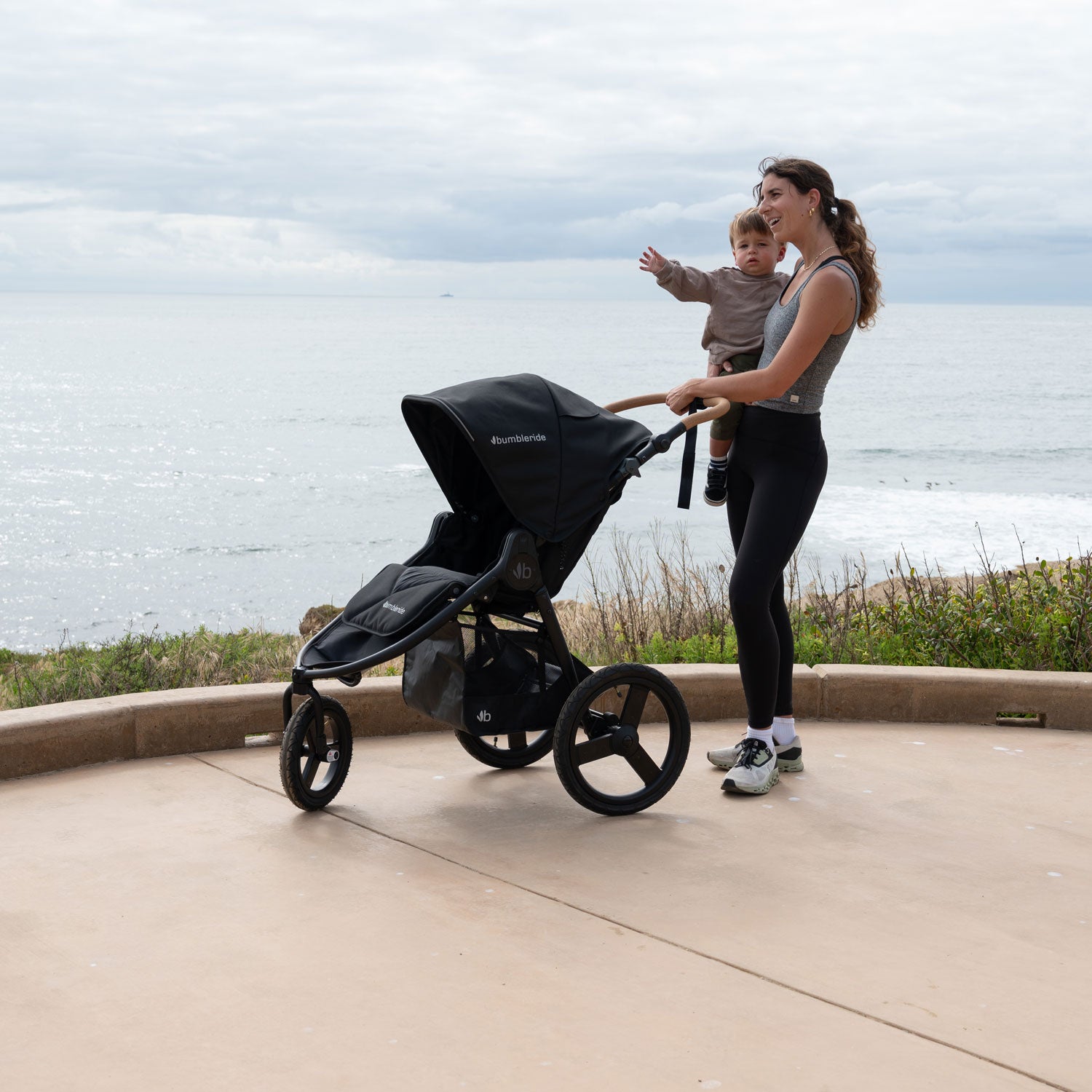Bumbleride 2024 Speed Jogging Stroller - Lightweight All-Terrain Baby Stroller for Running & Walking | Perfect for Active Parents & Outdoor Adventures