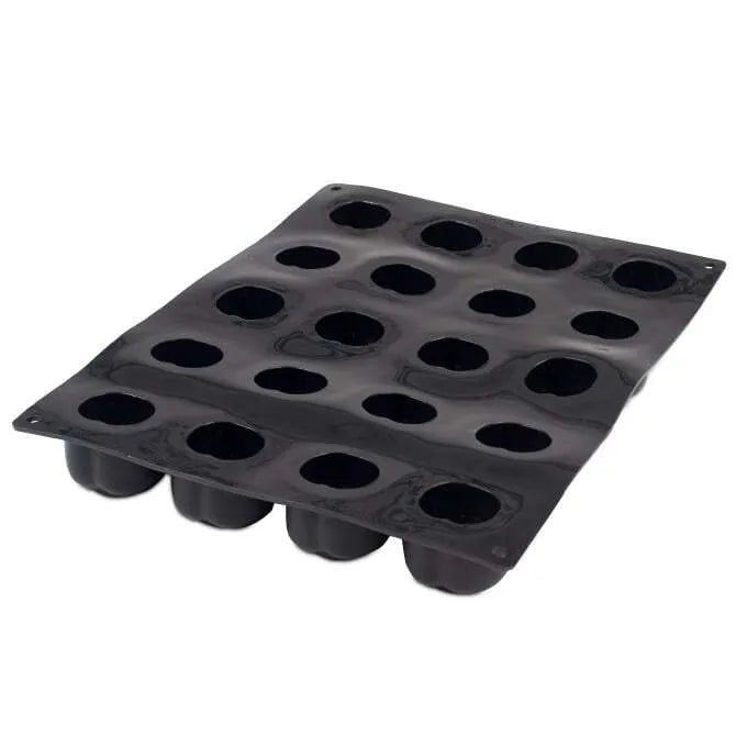 Pavoni 3D Silicone Mold - 20 Cherry & Peach Shapes for Cake, Chocolate, Candy, Soap Making | Baking Decorations & DIY Crafts