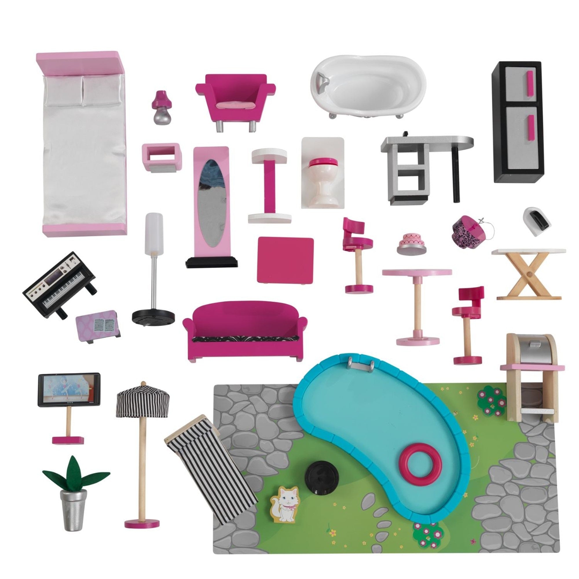 KidKraft Sparkle Mansion Dollhouse - 39