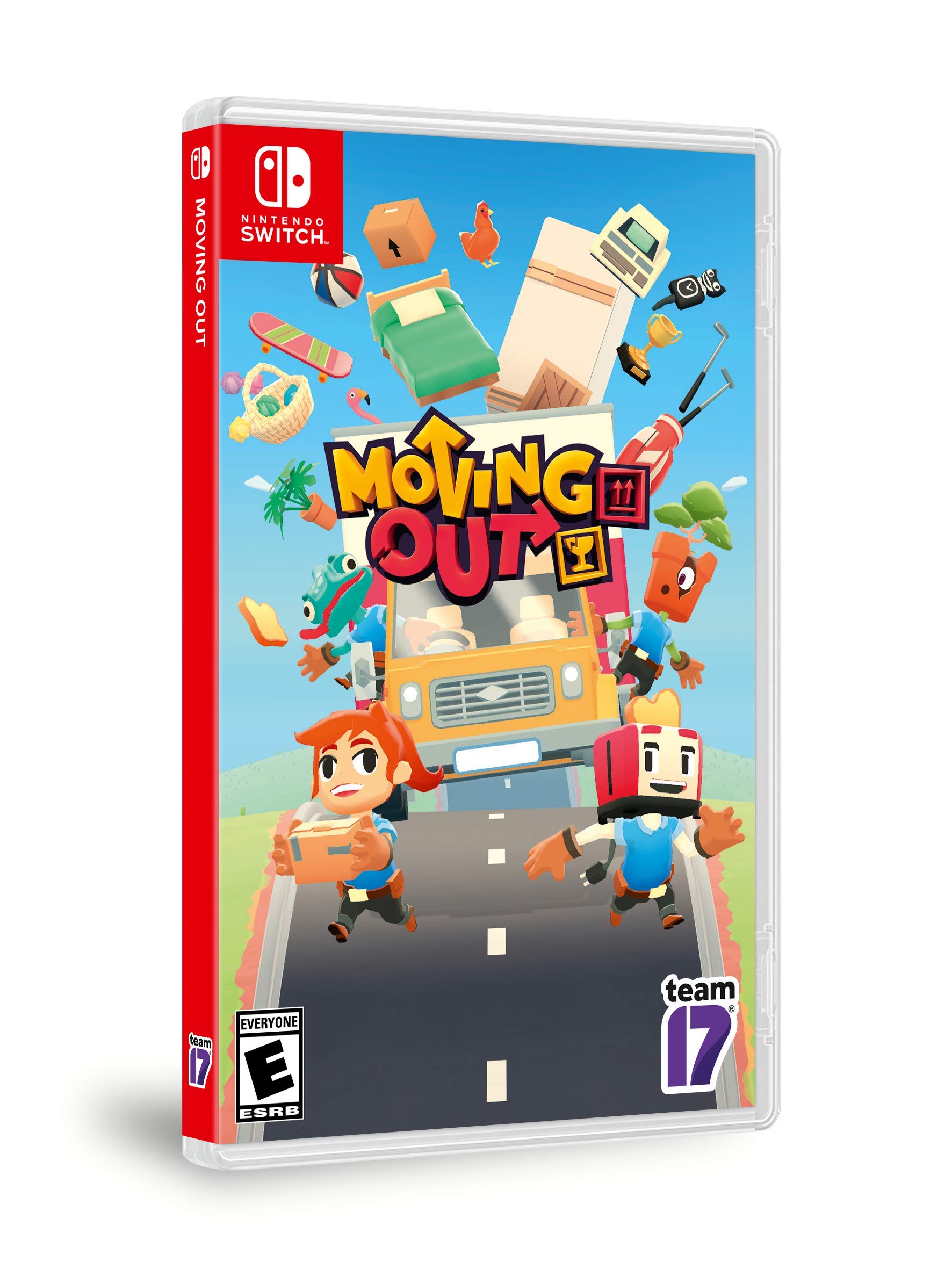 Moving Out Game for Nintendo Switch - Fun Cooperative Party Game for Family & Friends - Perfect for Game Nights & Multiplayer Adventures