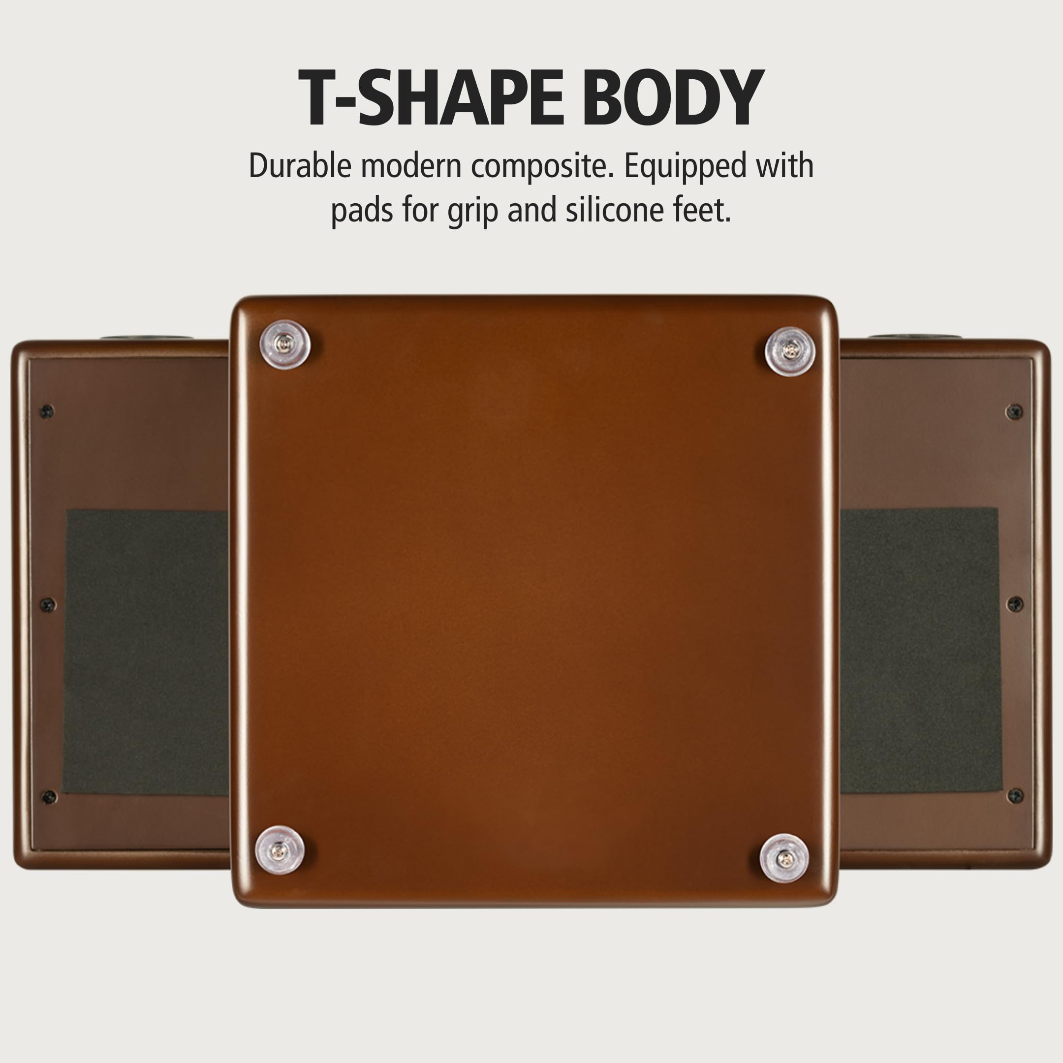 Meinl Slaptop Cajon Box Drum with Internal Snares & Sound Ports - Walnut Finish, 2-Year Warranty (TOPCAJ2WN) | Perfect for Live Performances, Studio Recording & Acoustic Jam Sessions